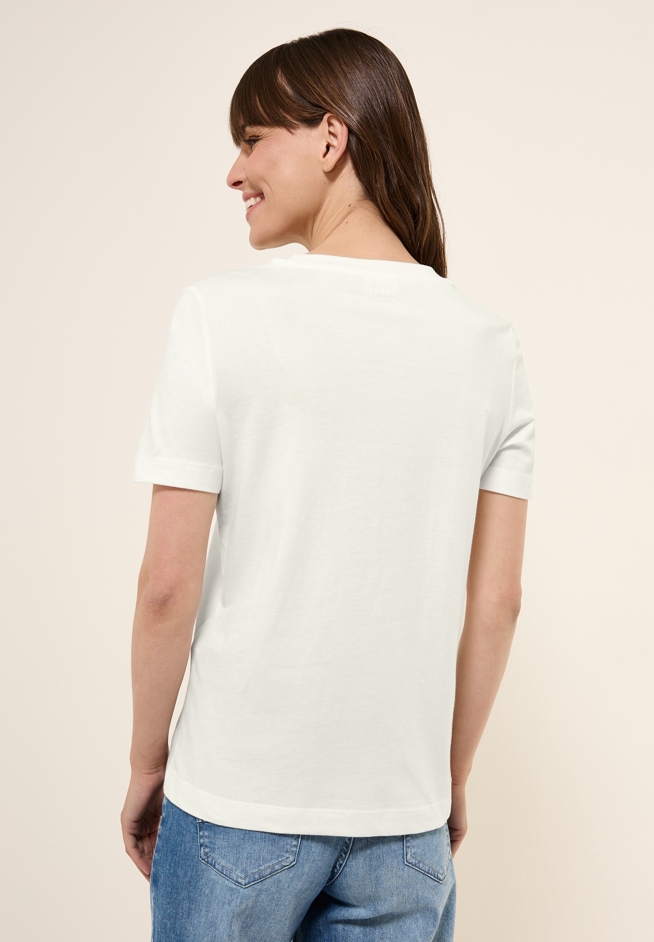 Cecil T-Shirt, aus reiner Baumwolle