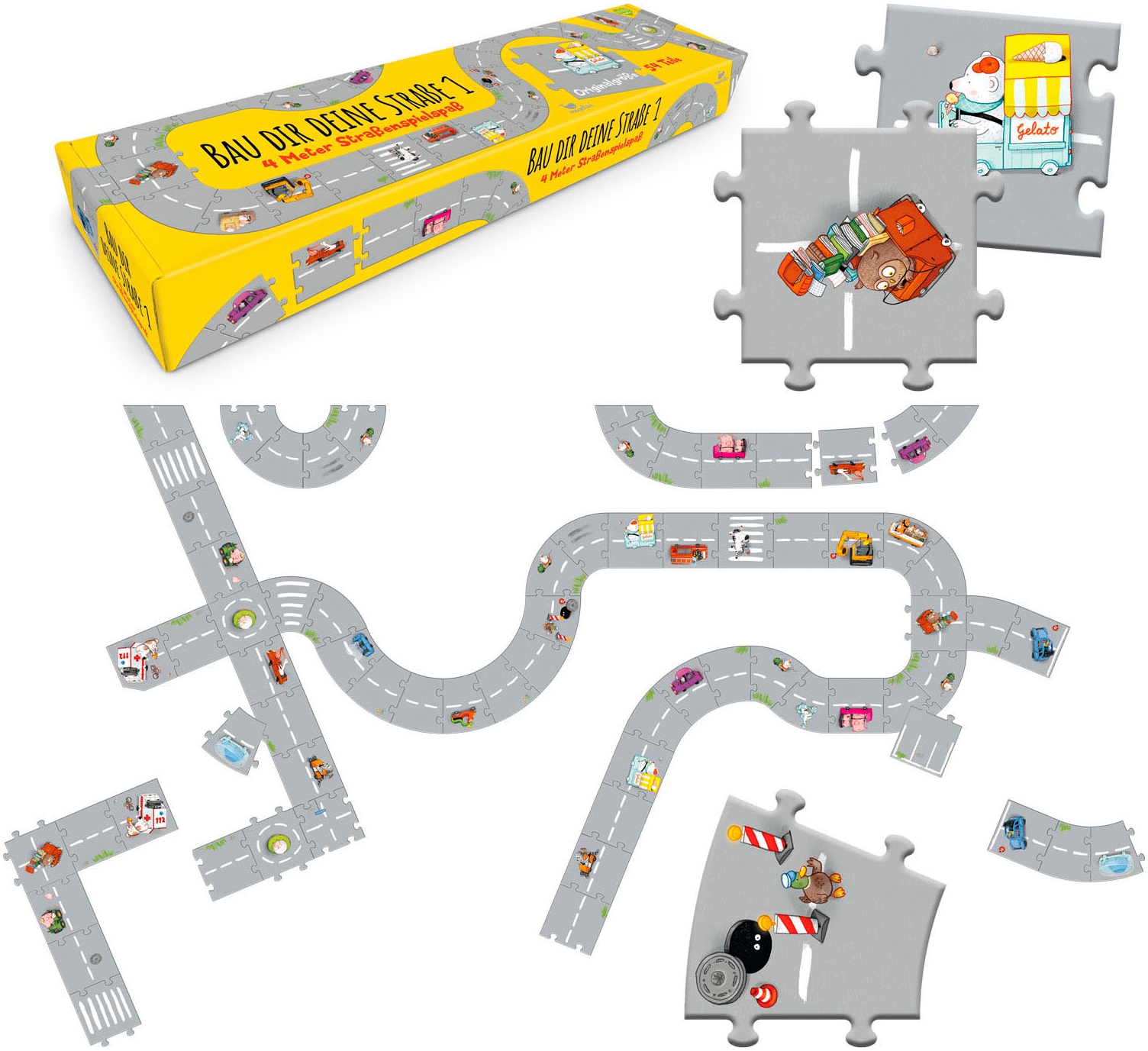 Magellan Spiel »Bau dir deine Straße 1«