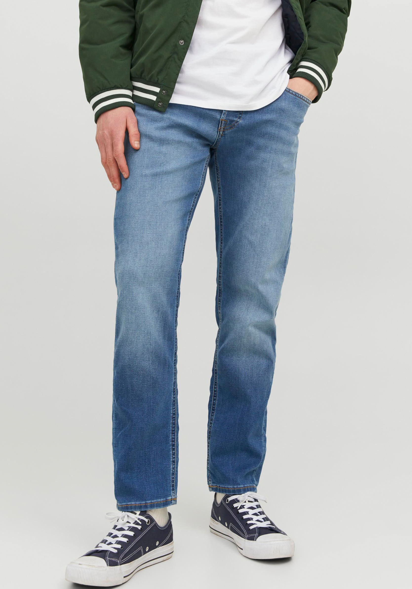 Jack & Jones Tapered-fit-Jeans "JJIMIKE JJORIGINAL MF 506 I.K"