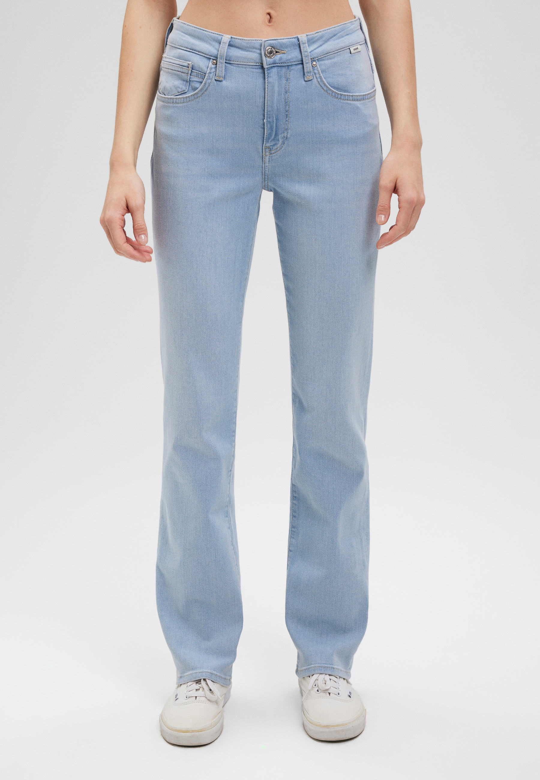 Mavi Straight-Jeans »KENDRA«, gerde Form