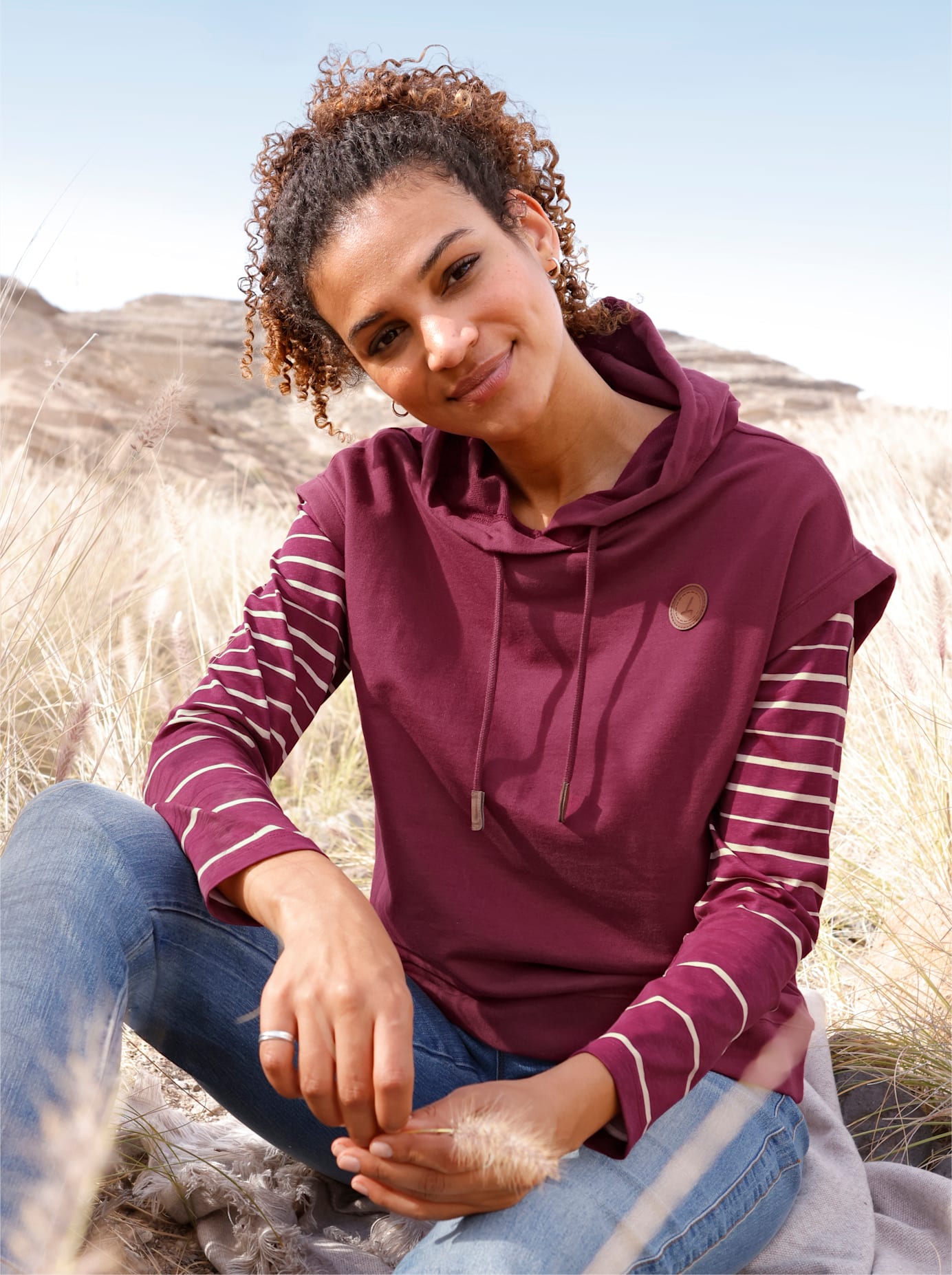 Casual Looks Kapuzenshirt "Kapuzen-Shirt" 1