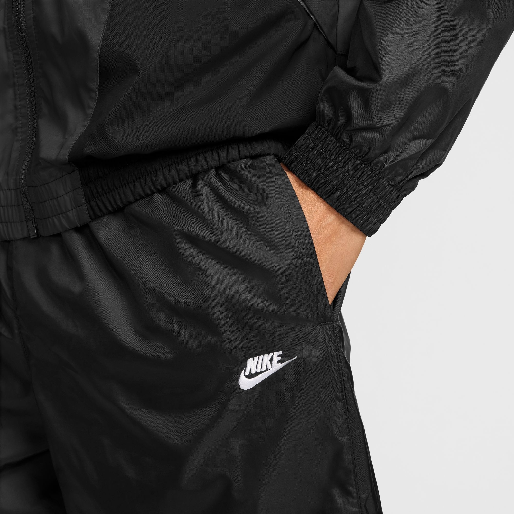 Thumbnail - Nike Sportswear Trainingsanzug "M NK CLUB WVN TRK SUIT" mit Taschen, mit Mesh-Futter, aus gewebtem Taftmaterial