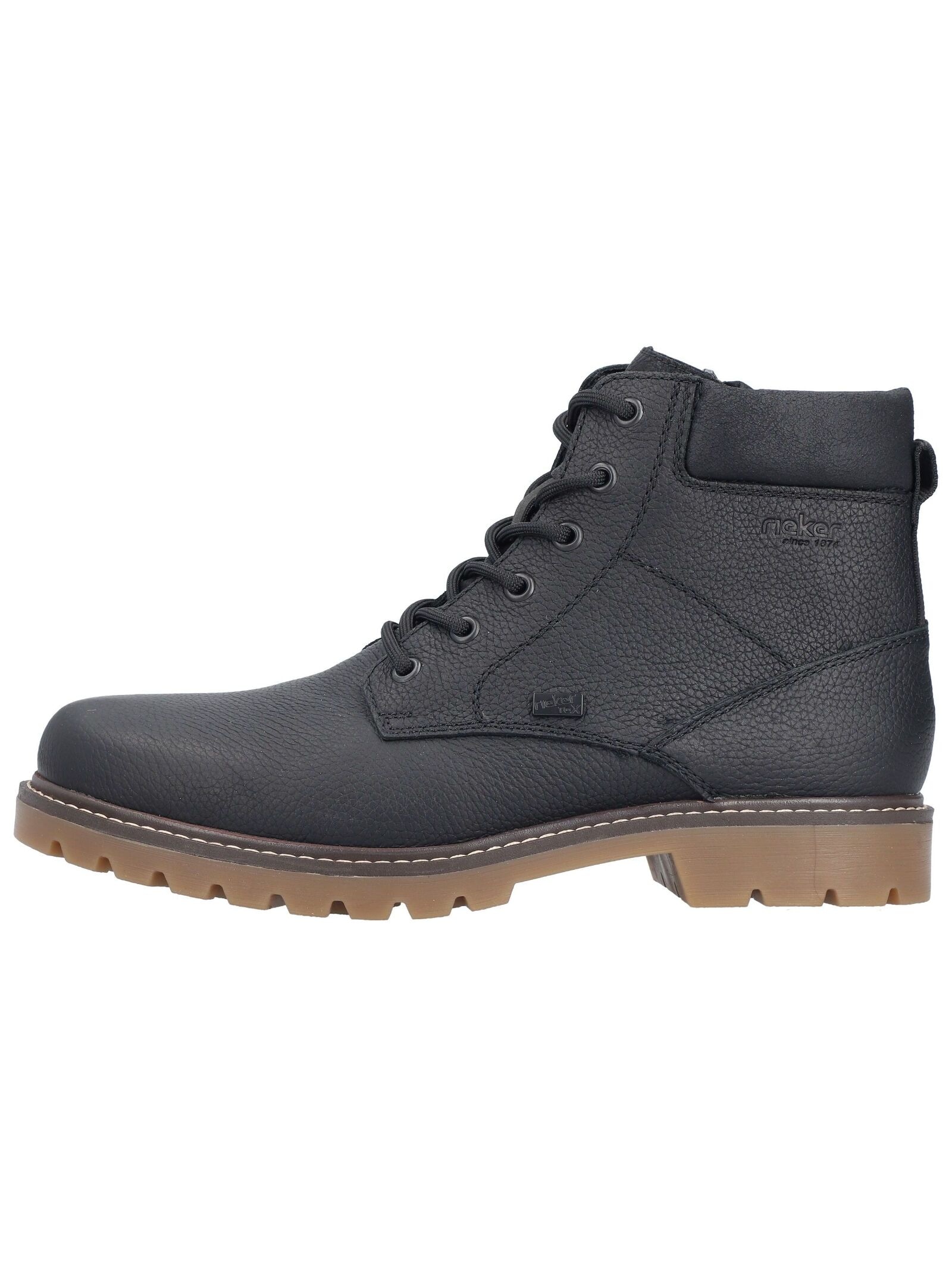 Rieker Schnürstiefelette »Rieker Stiefelette Glattleder«