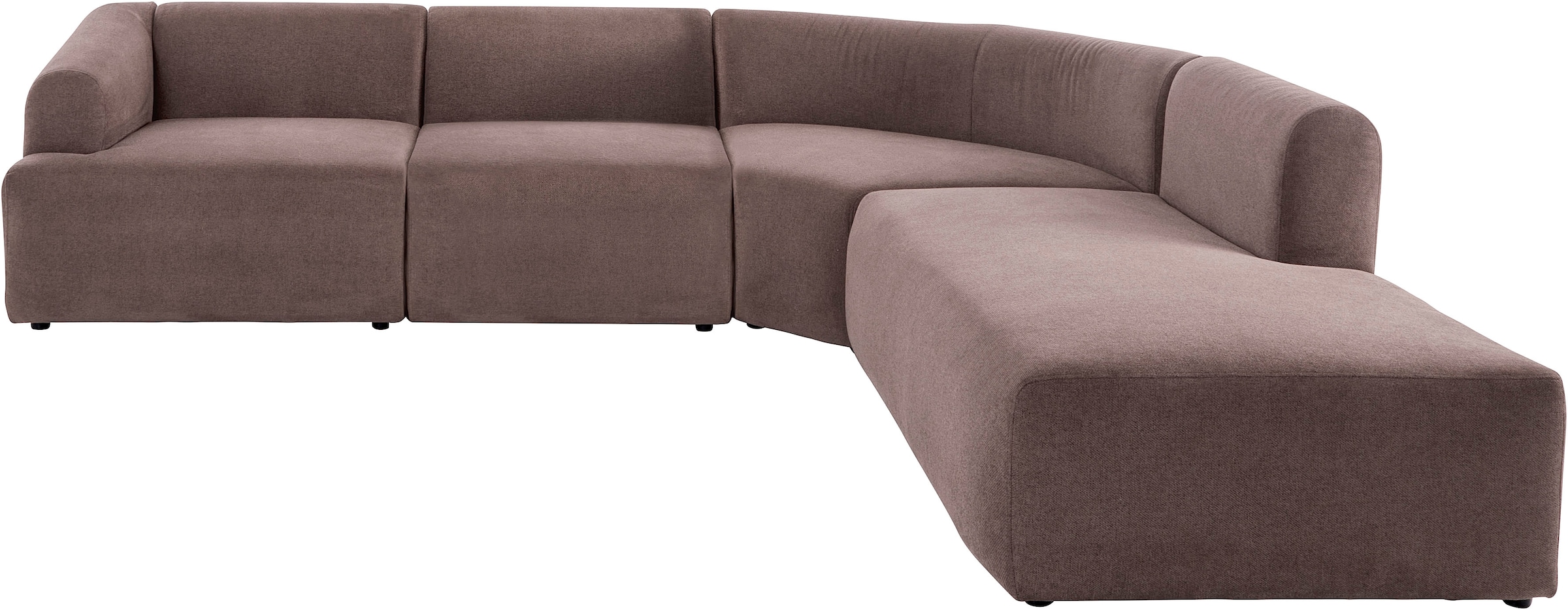LeGer Home by Lena Gercke Ecksofa »LYZA L-Form links/rechts, Modularsofa, Maße B/T/H: 287/267/74 cm«, als Modul oder separat verwendbar, für individuelle Zusammenstellung