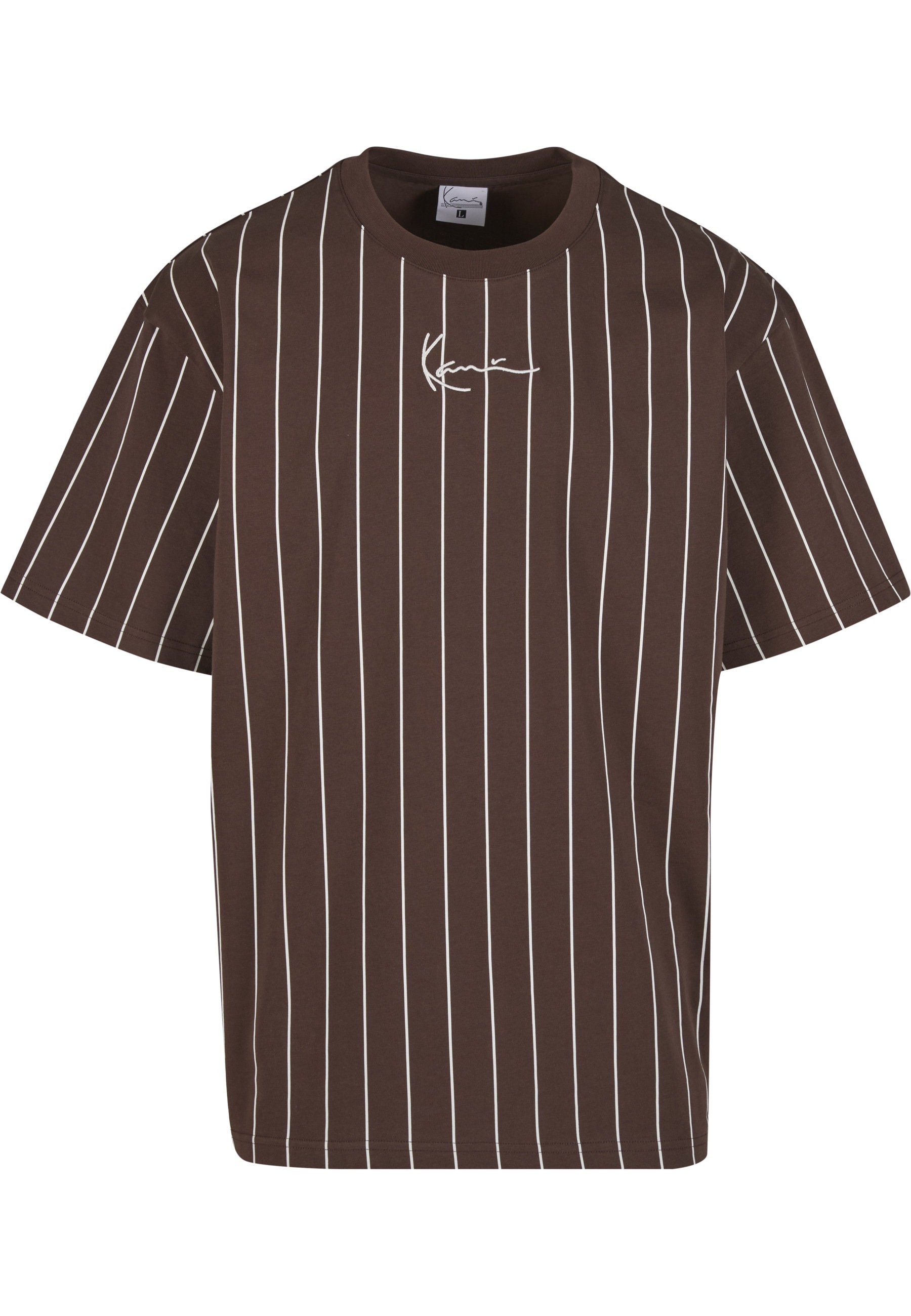 Karl Kani T-Shirt "Karl Kani Small Signature Essential Pinstripe Tee" 1