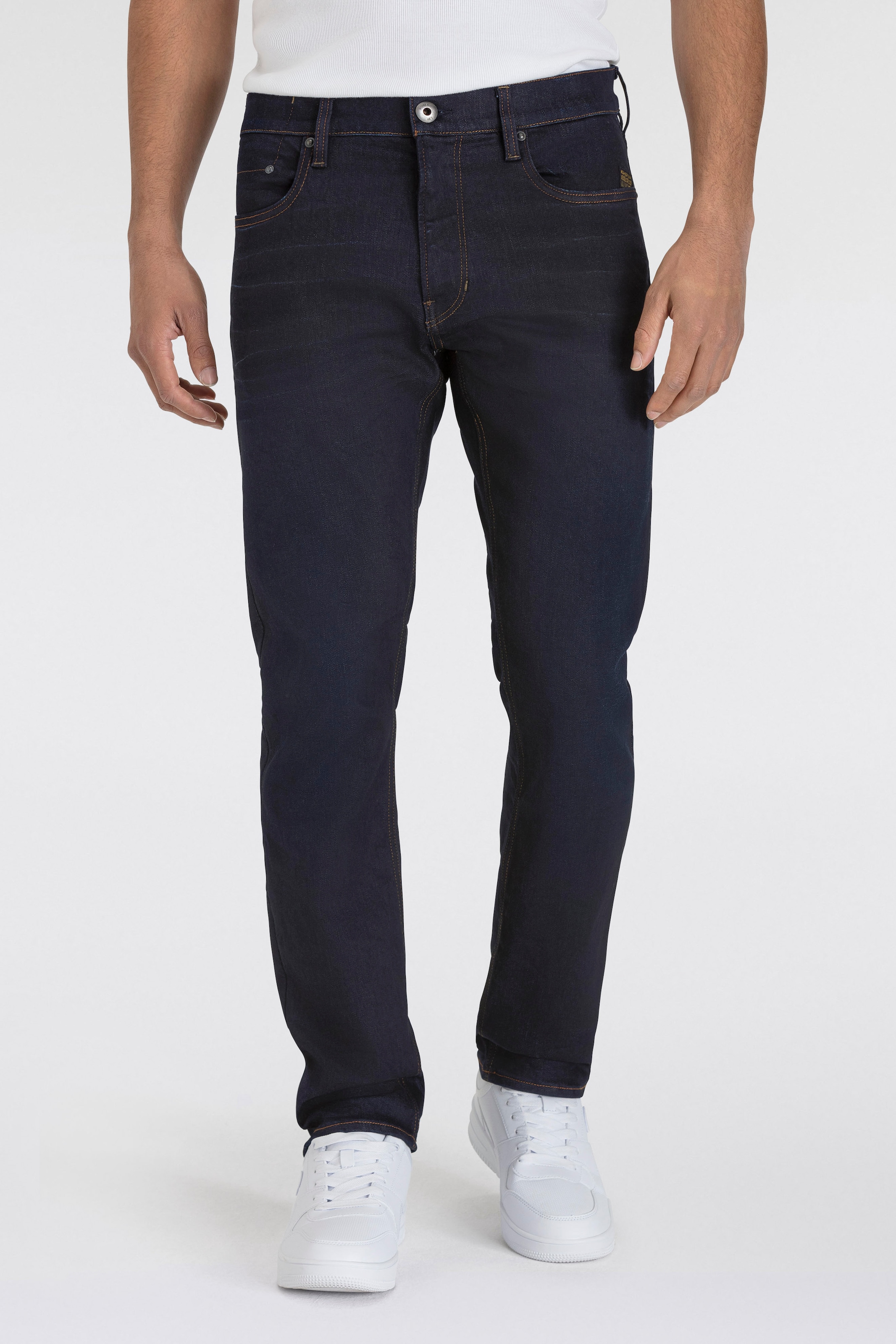 G-STAR Straight-Jeans "Mosa Straight", mit hellen Nähten günstig online kaufen