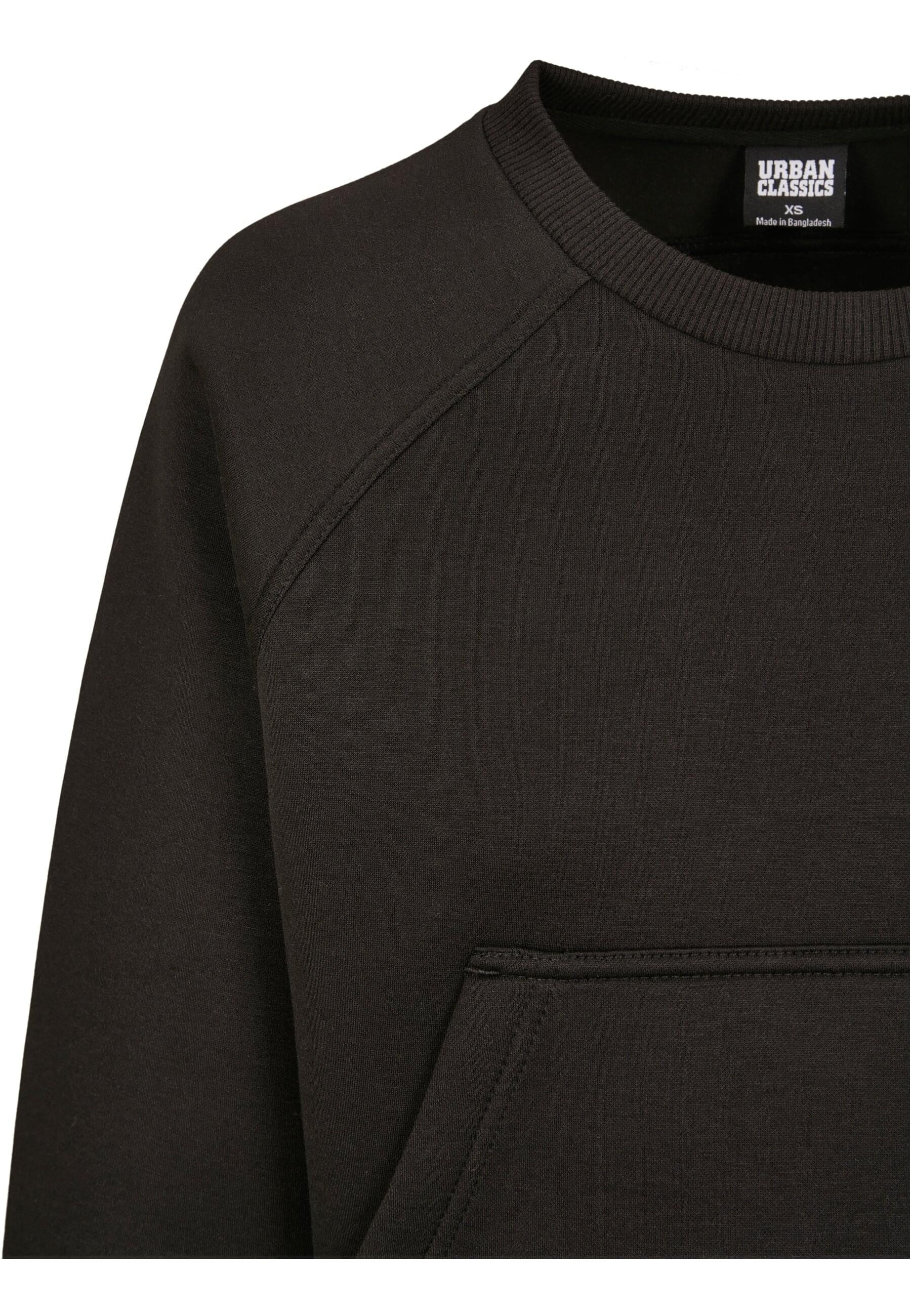 URBAN CLASSICS Sweatshirt »Urban Classics Damen Ladies Oversized Short Raglan Crew«, (1 tlg.)