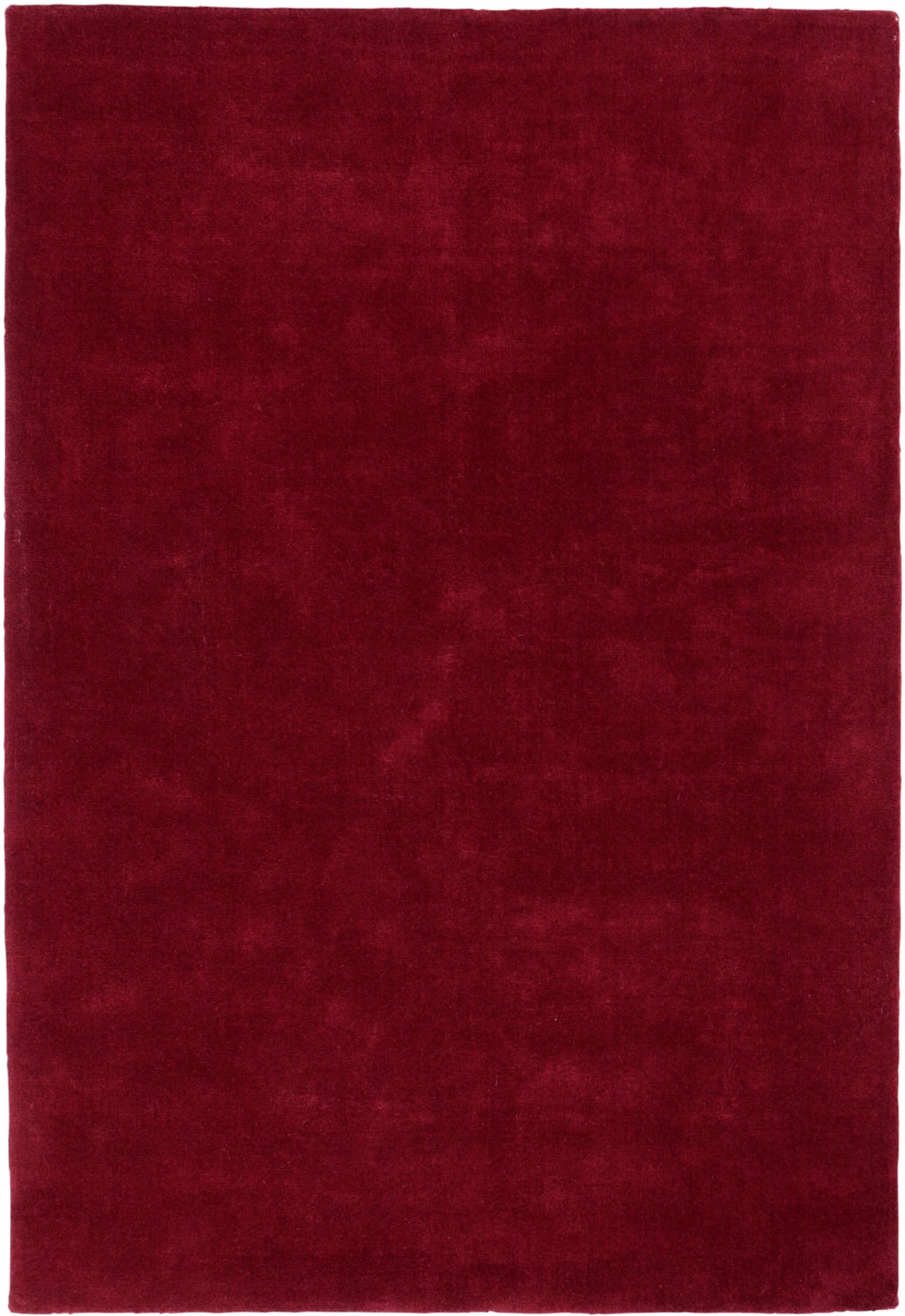 Teppich HEINE HOME Gr. 3, rot (bordeaux), B:90cm H:15mm L:160cm, Wolle, Teppiche, Teppich 2