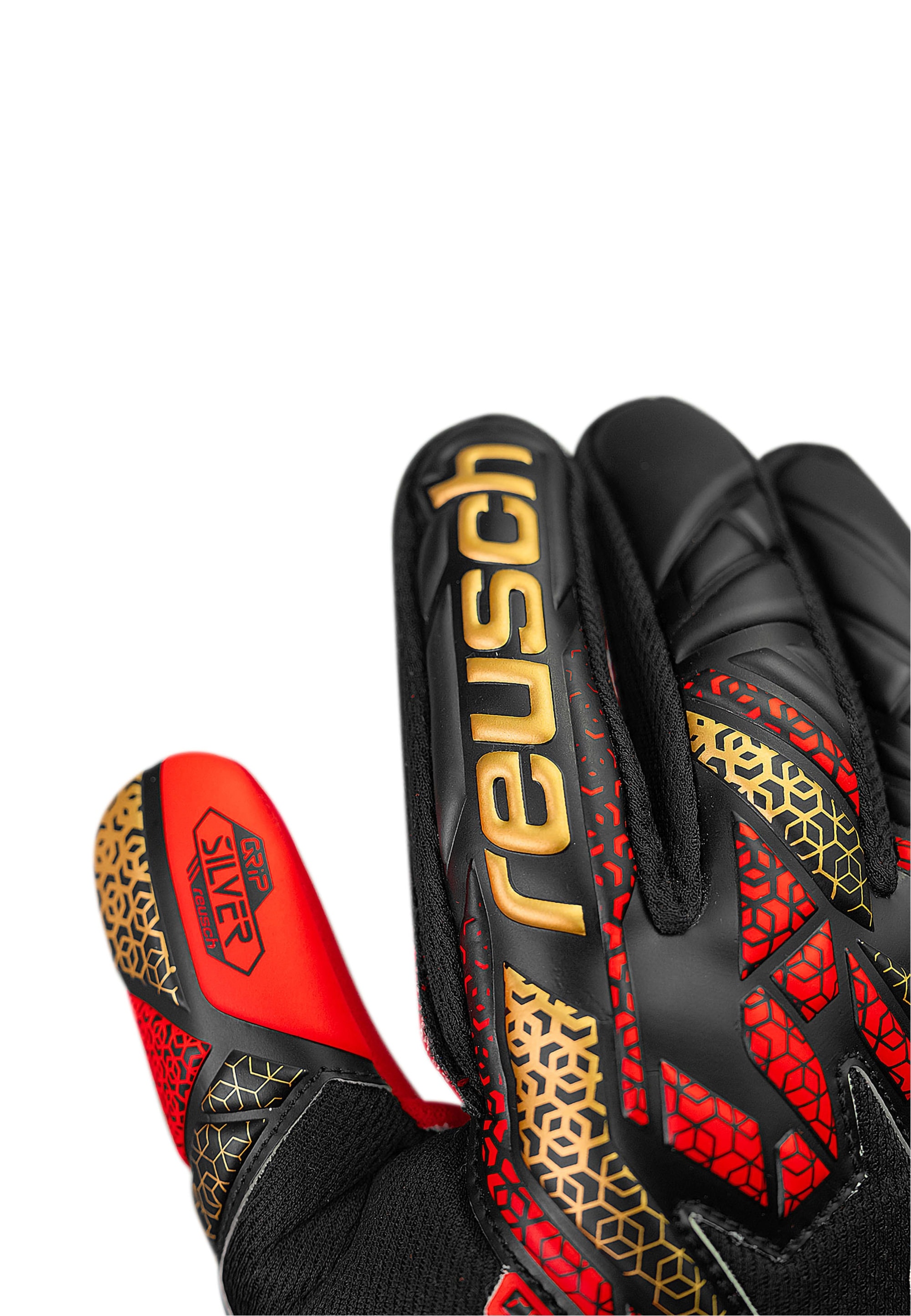 Reusch Torwarthandschuhe »Attrakt Silver«, mit maximalem Grip