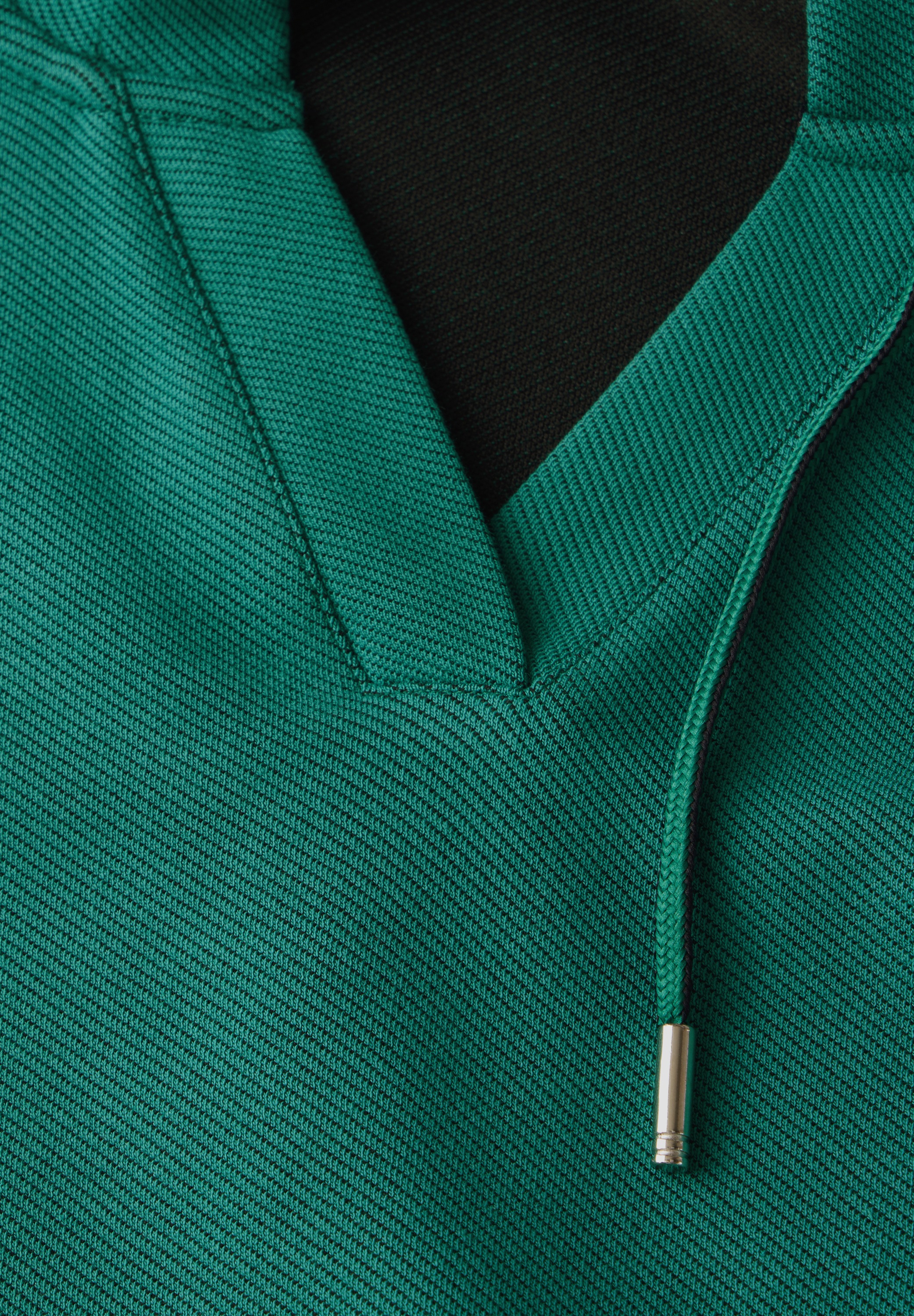 Cecil Langarmshirt, mit Kapuze mit Tunnelzugband