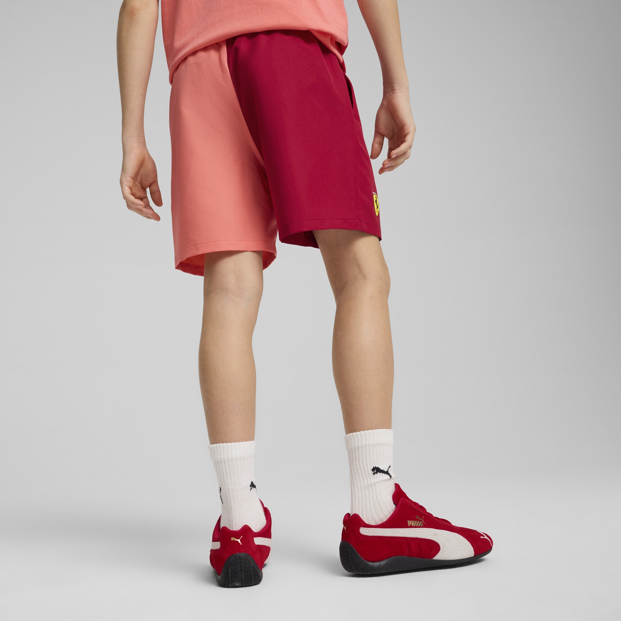 PUMA Shorts »Scuderia Ferrari Race Lifestyle Shorts Jugendliche«