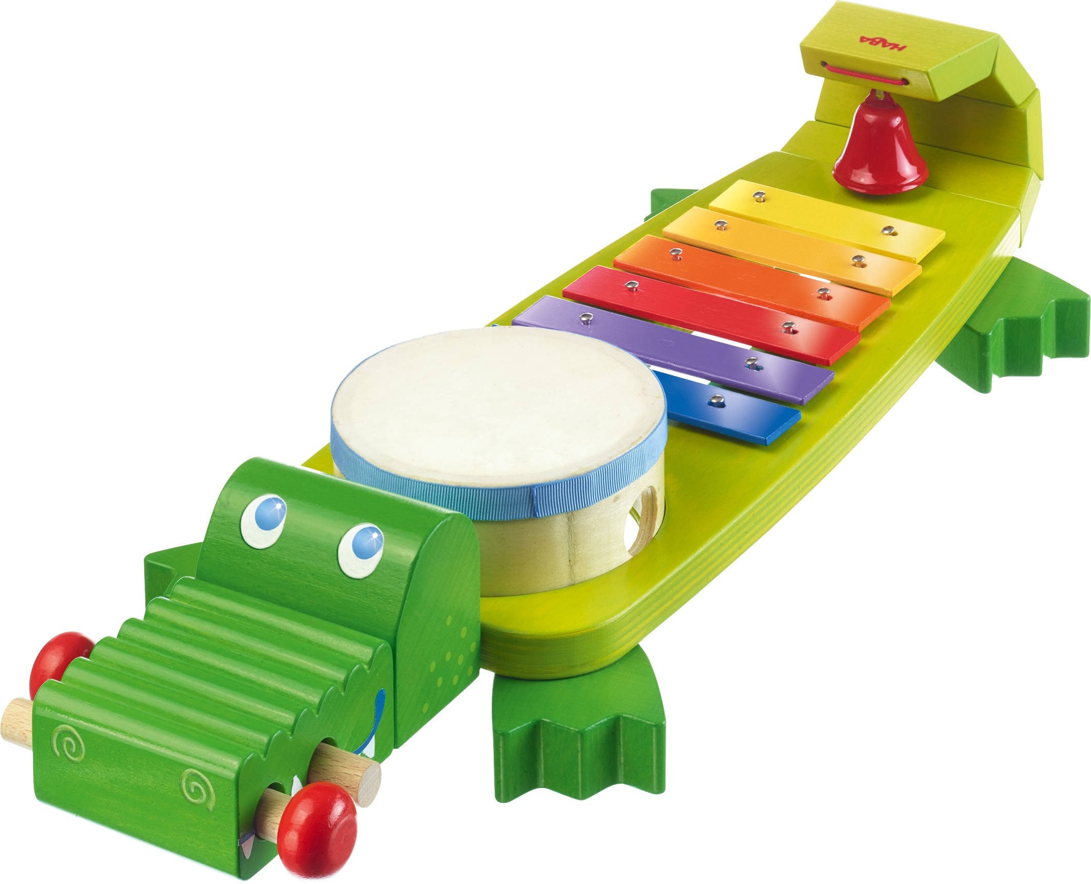Haba Spielzeug-Musikinstrument »Klang-Kroko«