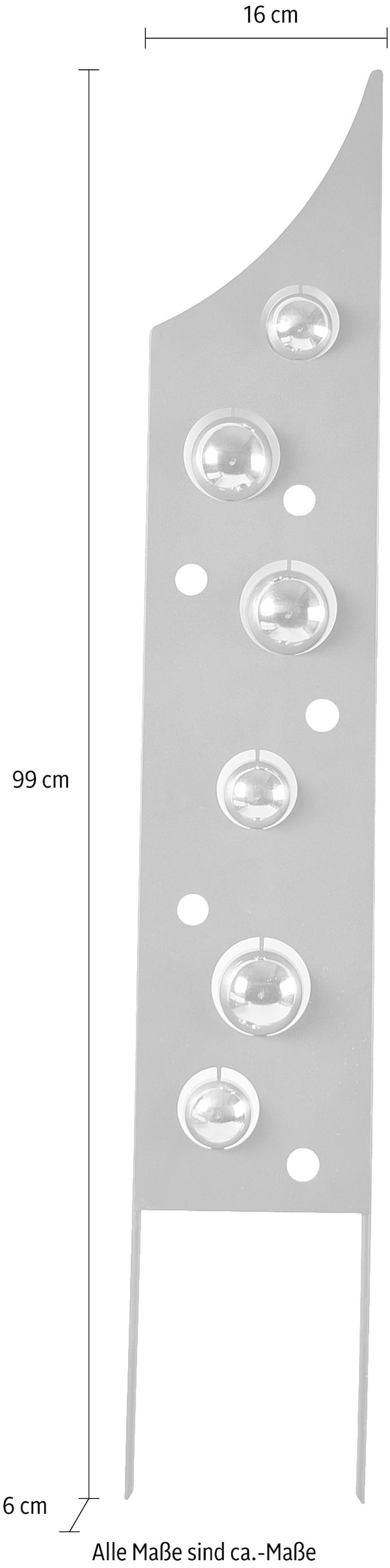 Deko-Windrad bestellen hoch »Rusty 99 Bubbles«, Rostoptik, cm | BAUR in Materialmix, locker