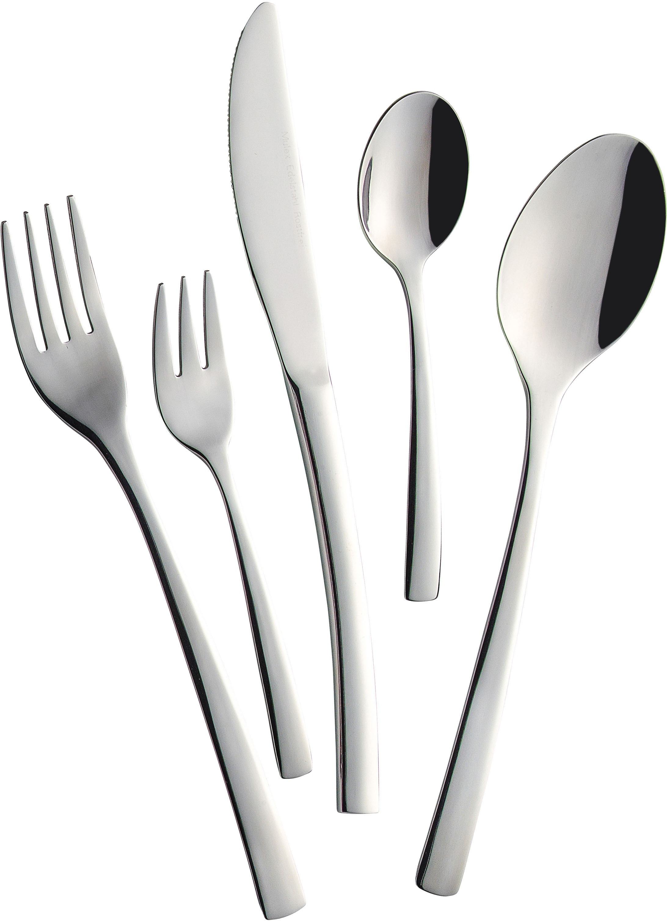 Mulex Besteck-Set "Vermont", (Set, 30 tlg.), chlichtes Design, stimmige Proportionen