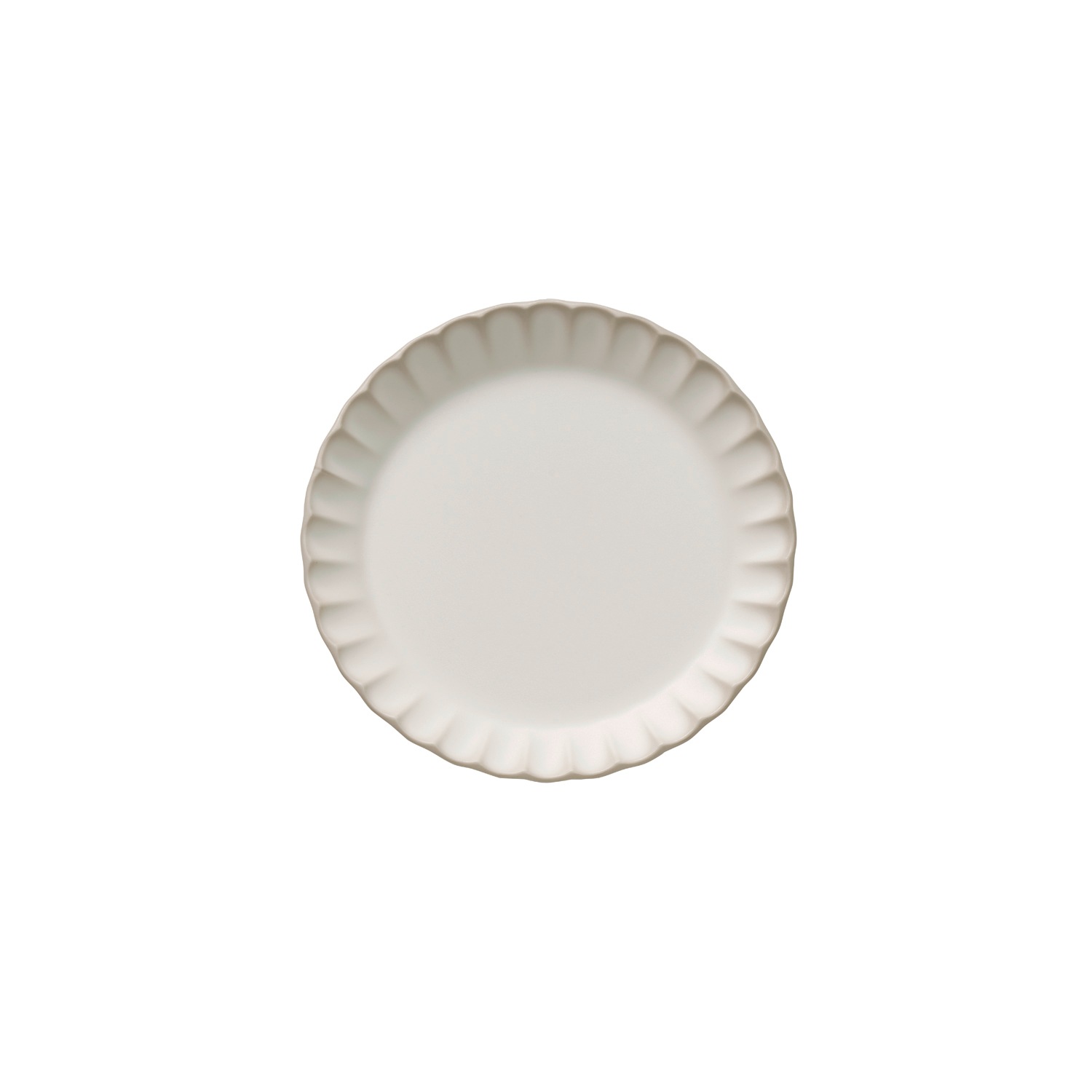 APS Teller »ARUMI« H: 3 cm , Melamin, weiß / beige
