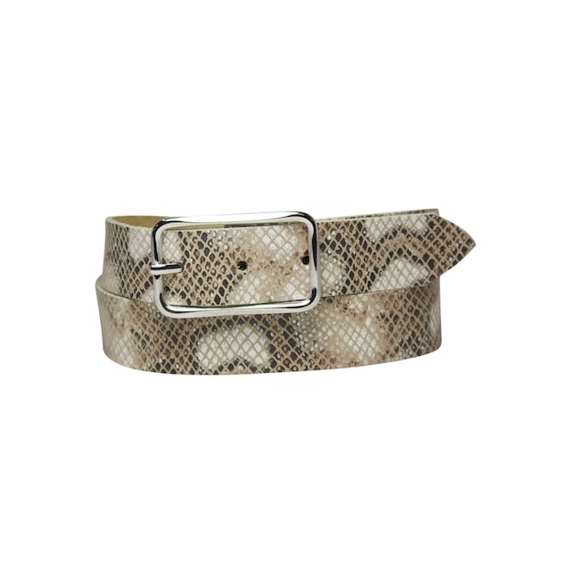 AnnaMatoni Ledergürtel, mit klassischem Schlangenmuster online kaufen | BAUR