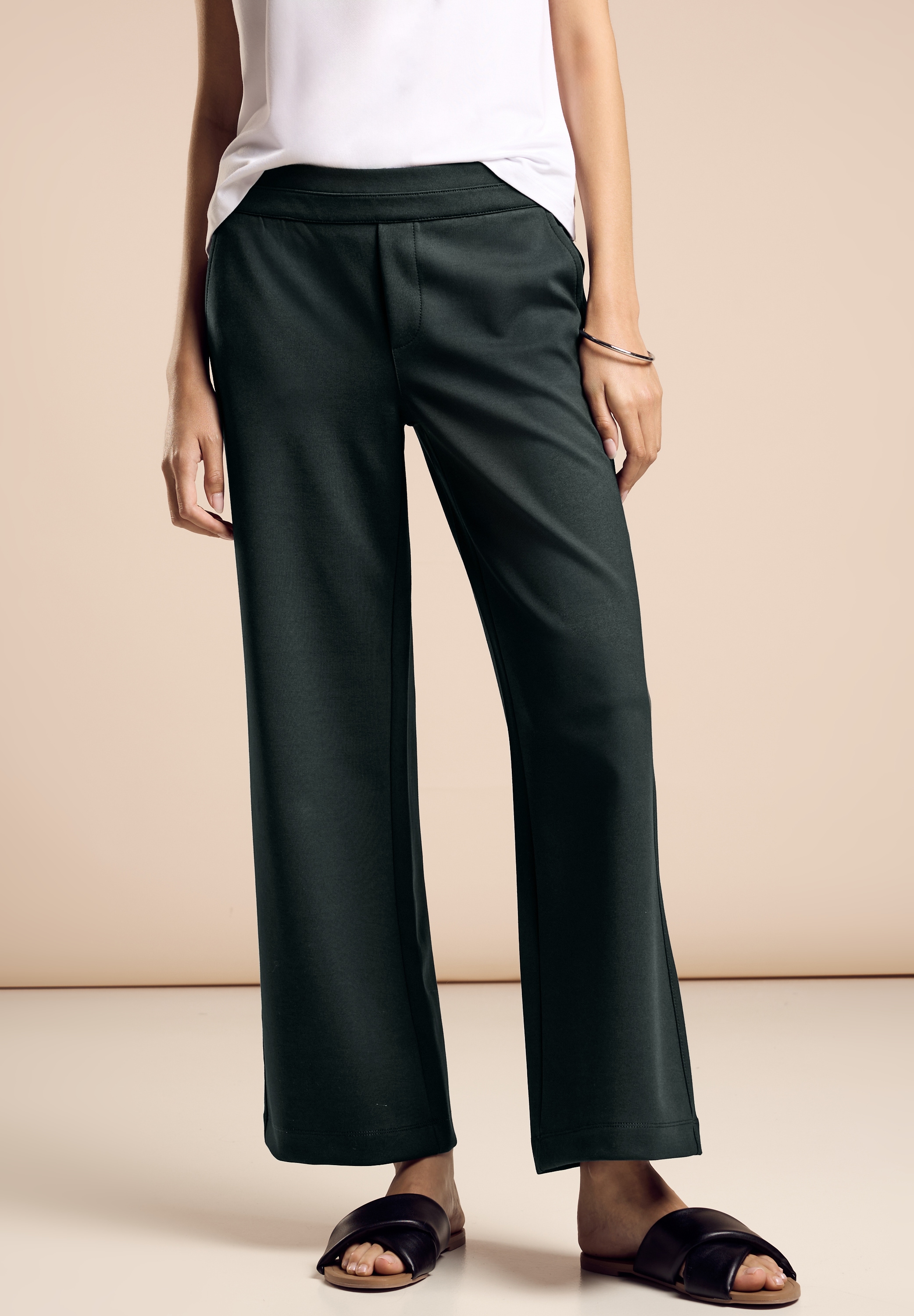 STREET ONE Stoffhose  Middle Waist