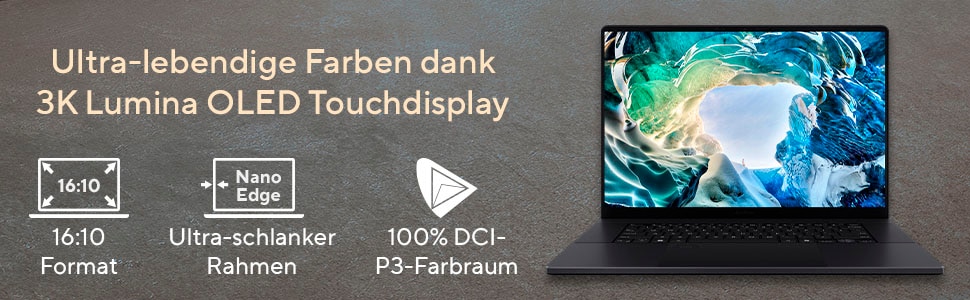 Asus Gaming-Notebook »ProArt P16 R9 HX 370 32 1 5060 H7606WM-RJ075W«