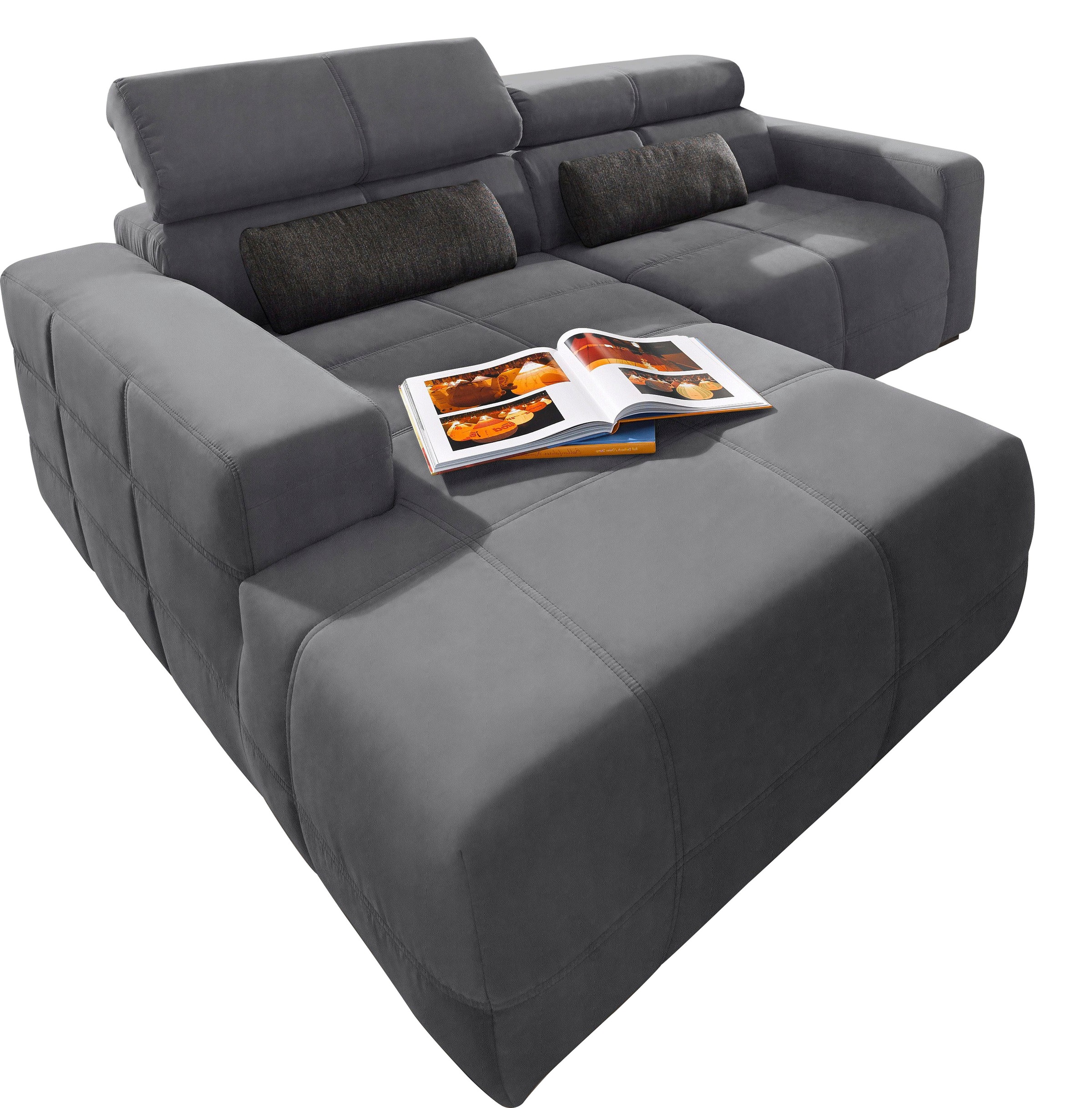 DOMO collection Ecksofa "Brandon kleine Ausführung B/T/H: 214/100/80 cm", M günstig online kaufen