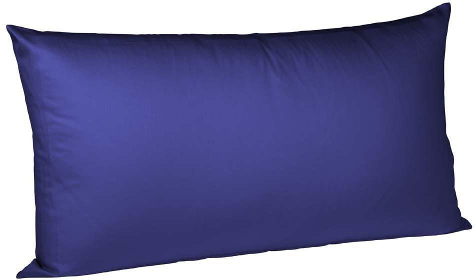 fleuresse Kissenbezug "Colours Mako Satin, 100% Baumwolle, mit Reißverschluss" Mako Satin, glänzend, glatt, Premium Qualität