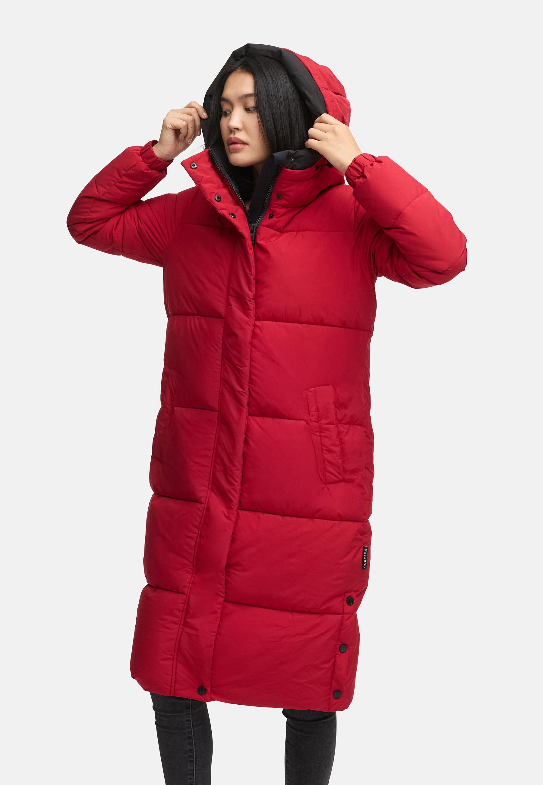 Navahoo Steppmantel »Taublüte XIV« Gesteppter Damen Mantel mit 2-Wege-Reißverschluss