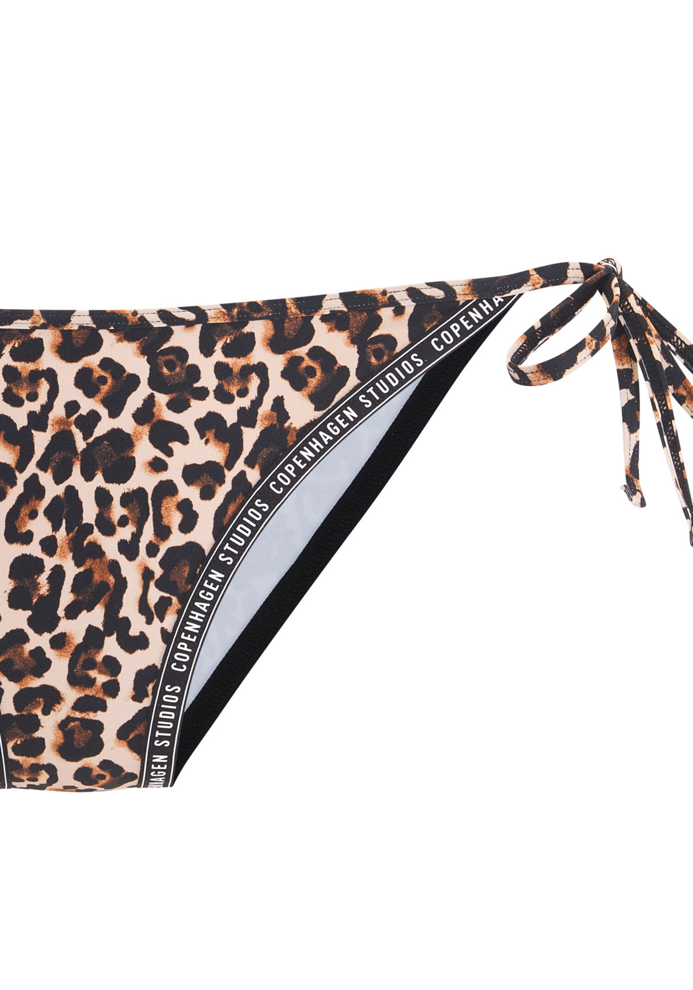 Thumbnail - Copenhagen Studios Bikini-Hose "Leody" Mit trendigem Animalprint