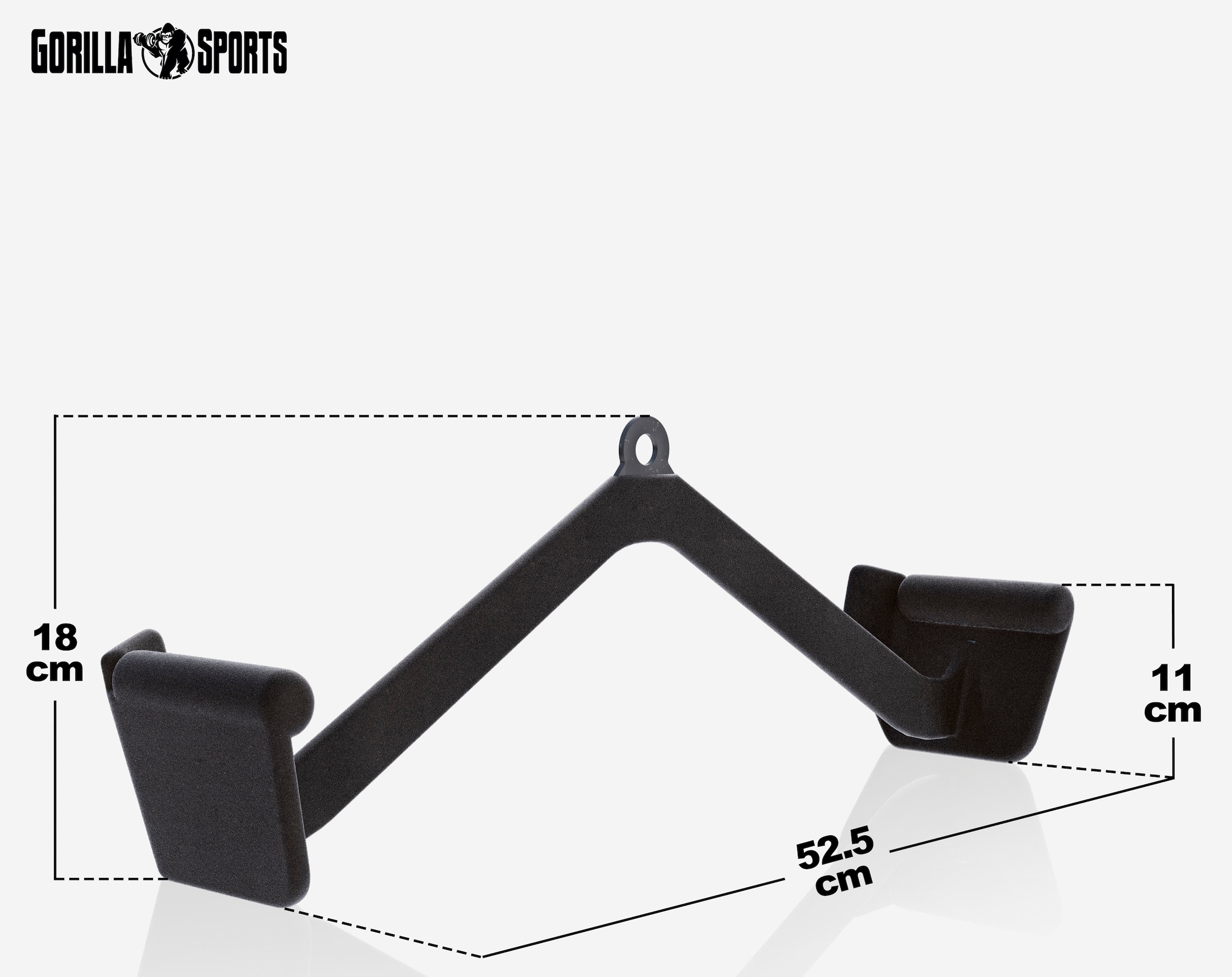 SPORTS BAUR Breit, | Parallelgriff, »Trainingshilfe Gummi/Stahl« GORILLA Rudergriff