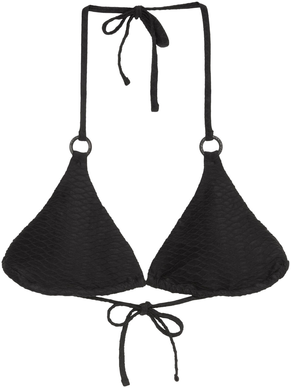 Marc O'Polo Triangel-Bikini-Top »Summer Blacks«, mit texturierter Materialoberfläche