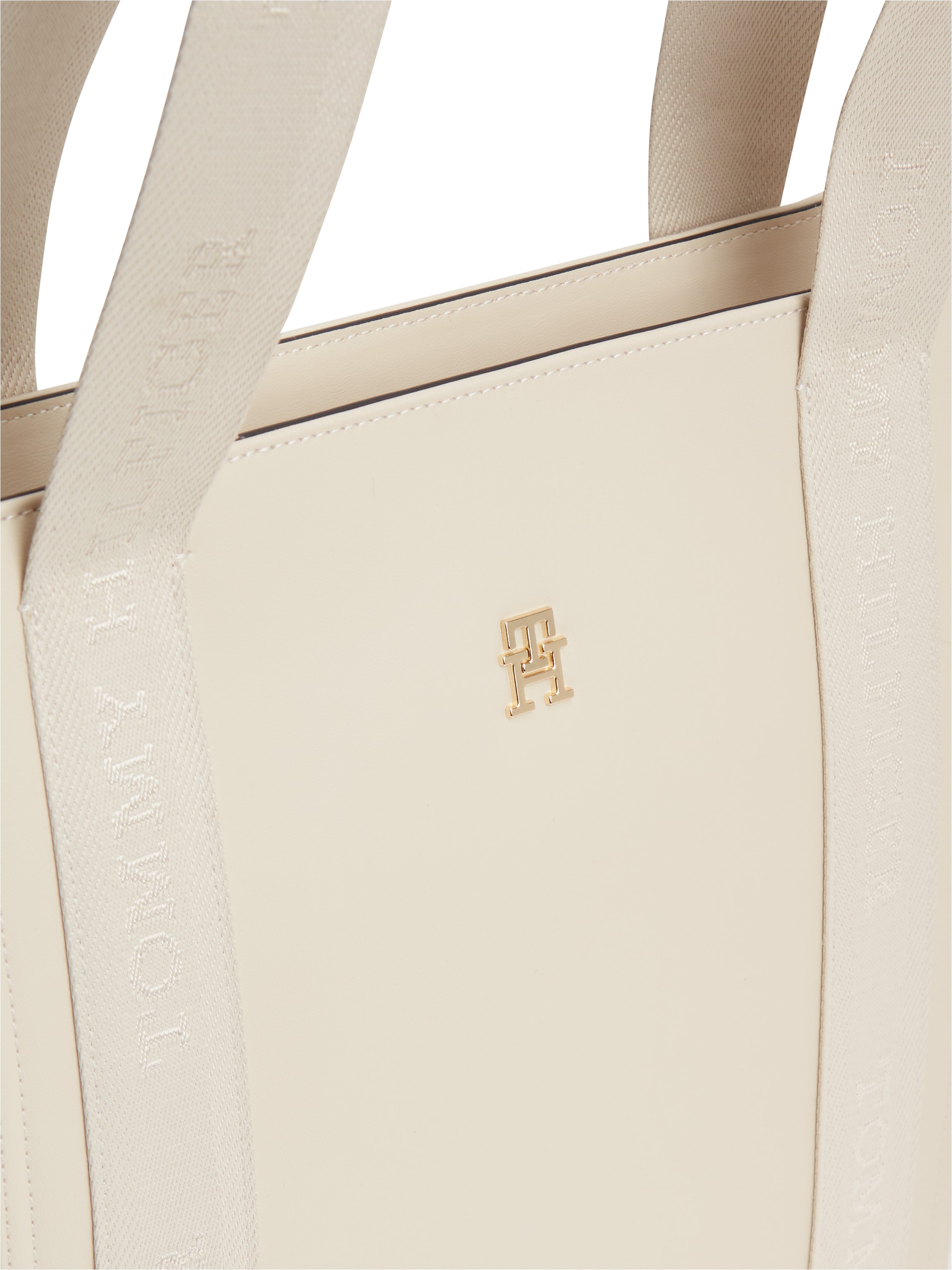 Tommy Hilfiger Tragetasche »IM LATAM LOGO TOTE« Damen Schultertasche, Handtasche mit Logoschriftzug