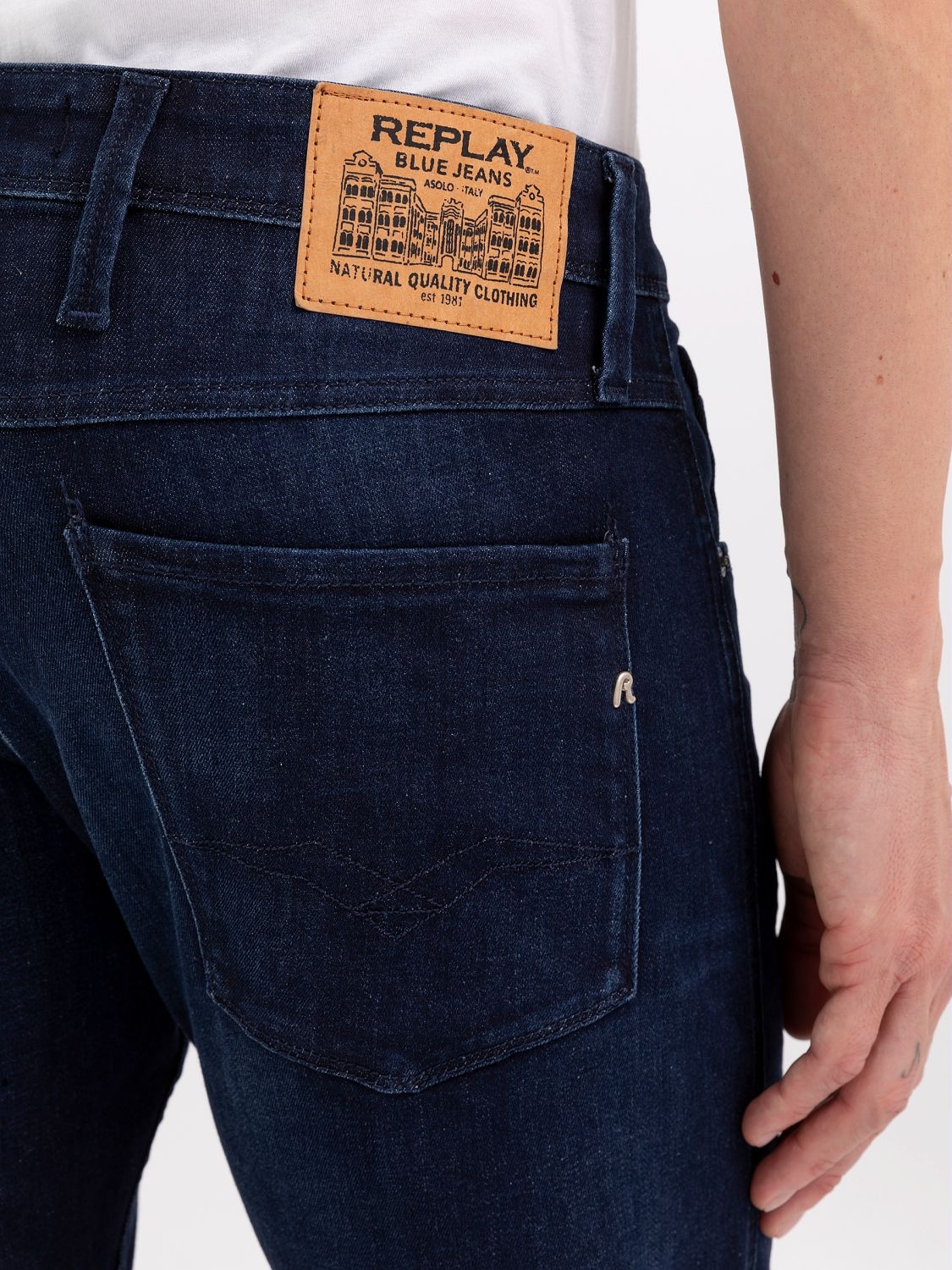 Replay Slim-fit-Jeans »Anbass Superstretch«