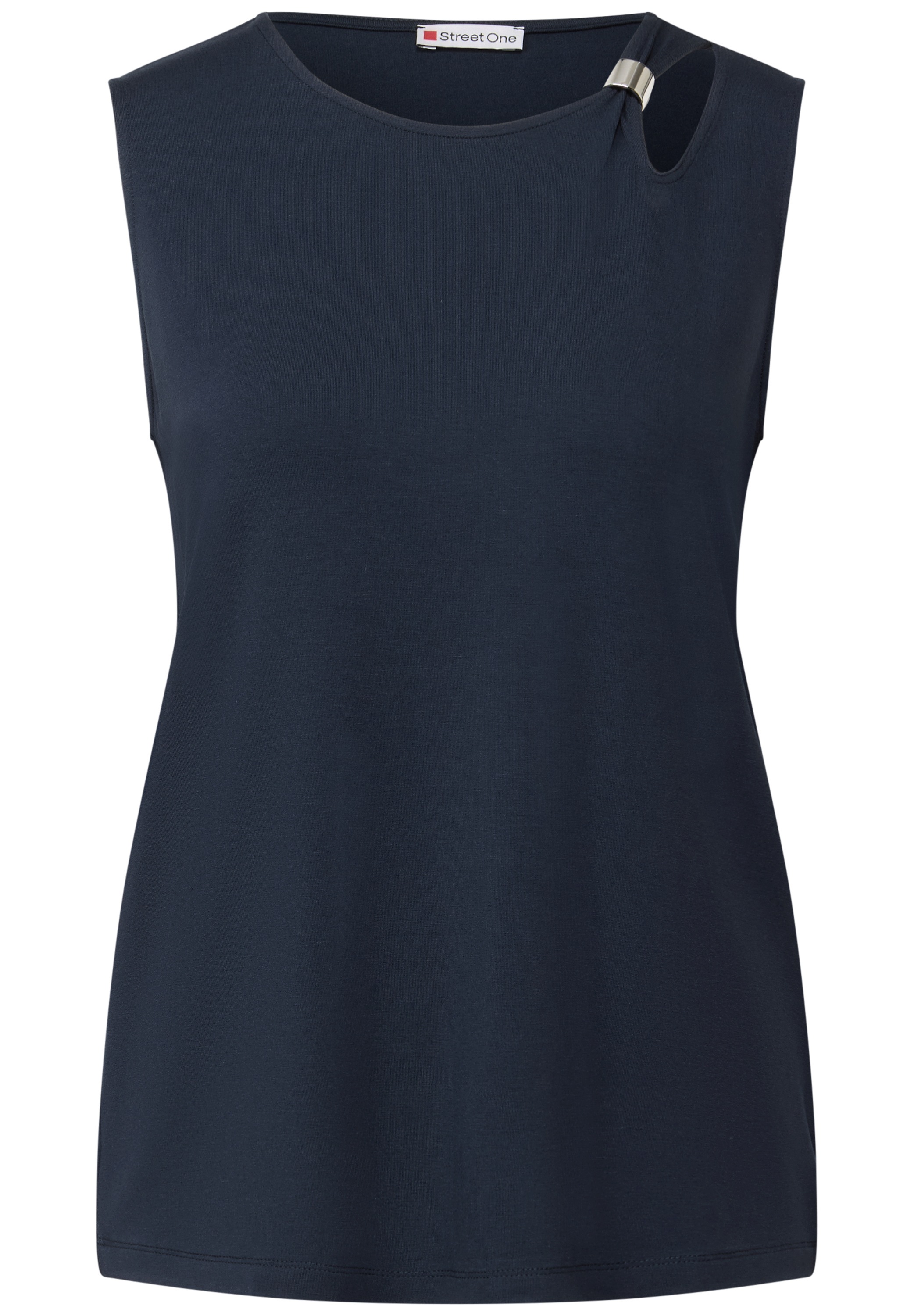 STREET ONE Shirttop, mit Cut-Out