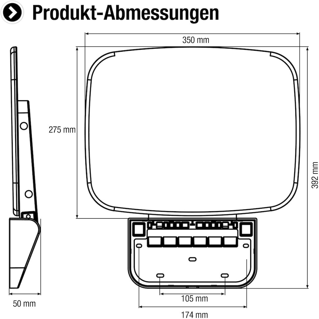 CORNAT Duschklappsitz »Belastbar bis 160 kg - Platzsparend klappbar - Rutschfeste Sitzfläche«, belastbar bis 160 kg