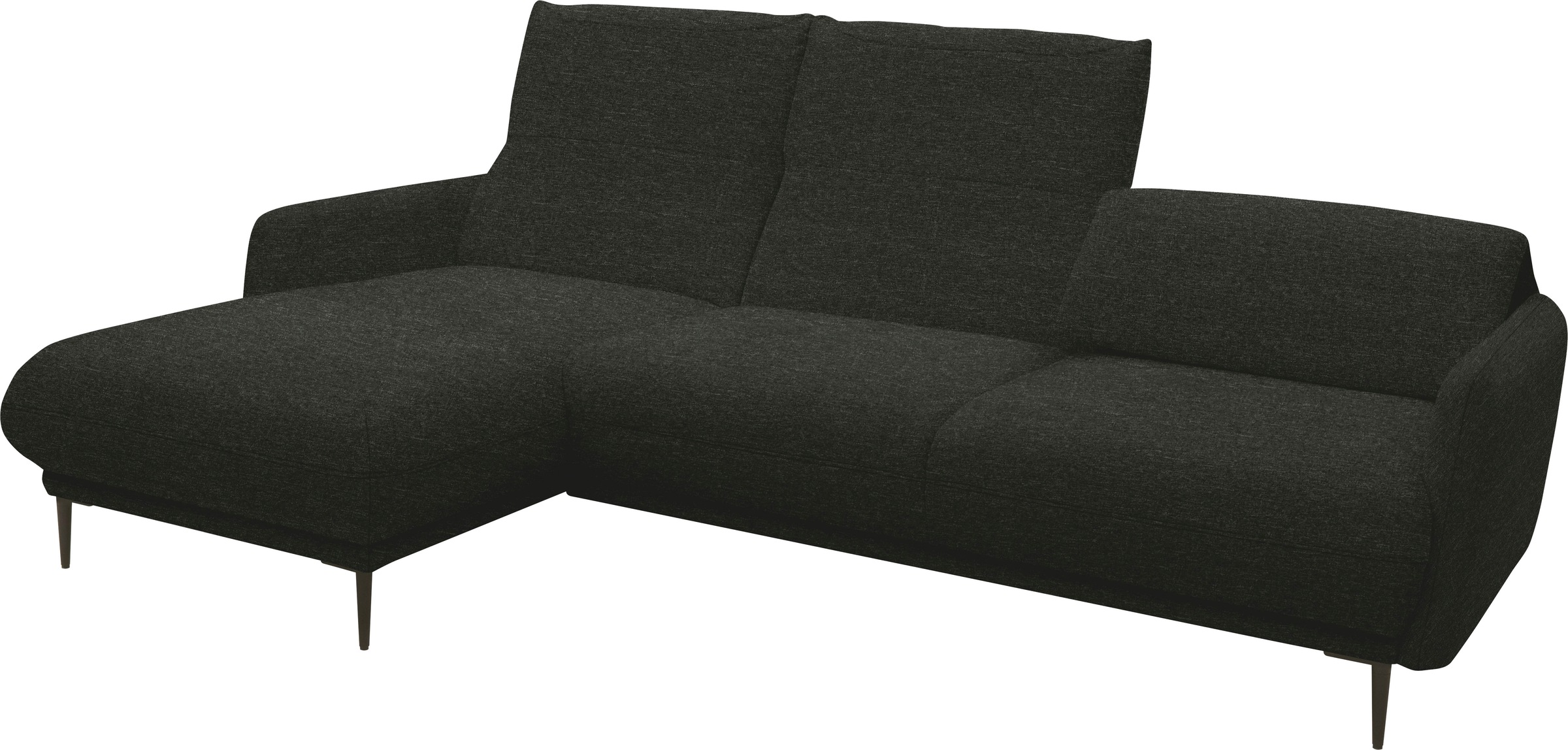 andas Ecksofa »Skovsende Sitzbreite 245 cm, Rückenlehne stufenlos hochklappbar für«, individuellen Sitzkomfort Kopfteilverstellung, L-Form