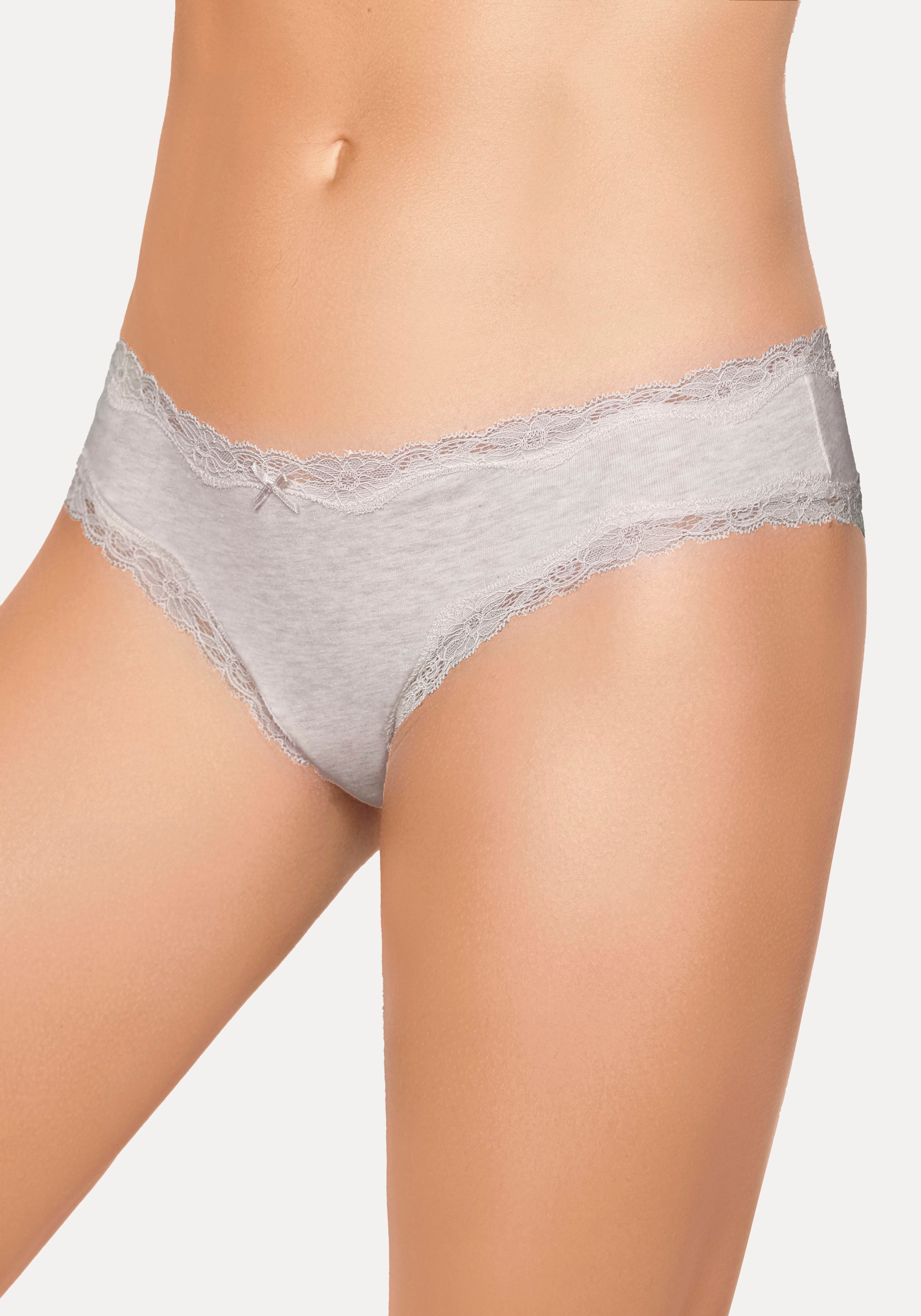 Vivance Brasilslip, (5er-Pack), aus elastischer Baumwolle günstig online kaufen