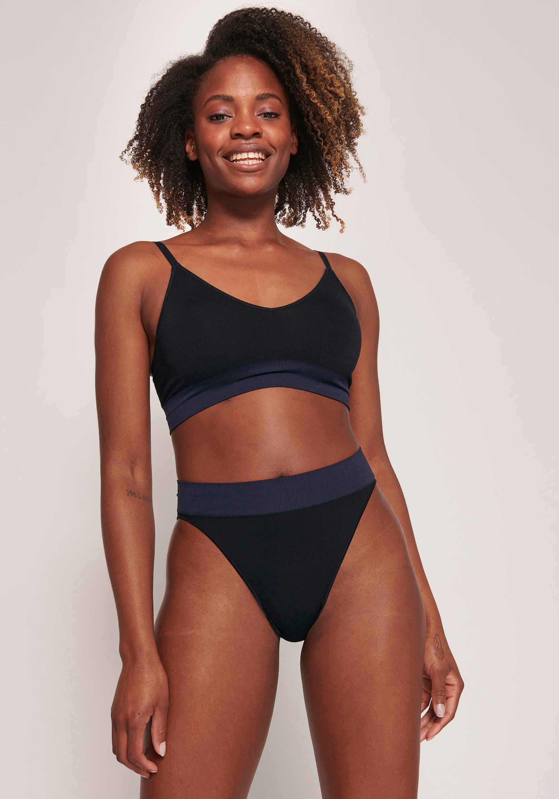 Sloggi Bralette "Ever Infused Aloe" V-Ausschnitt, Leichter Halt, Ohne Bügel, Spaghetti-Träger