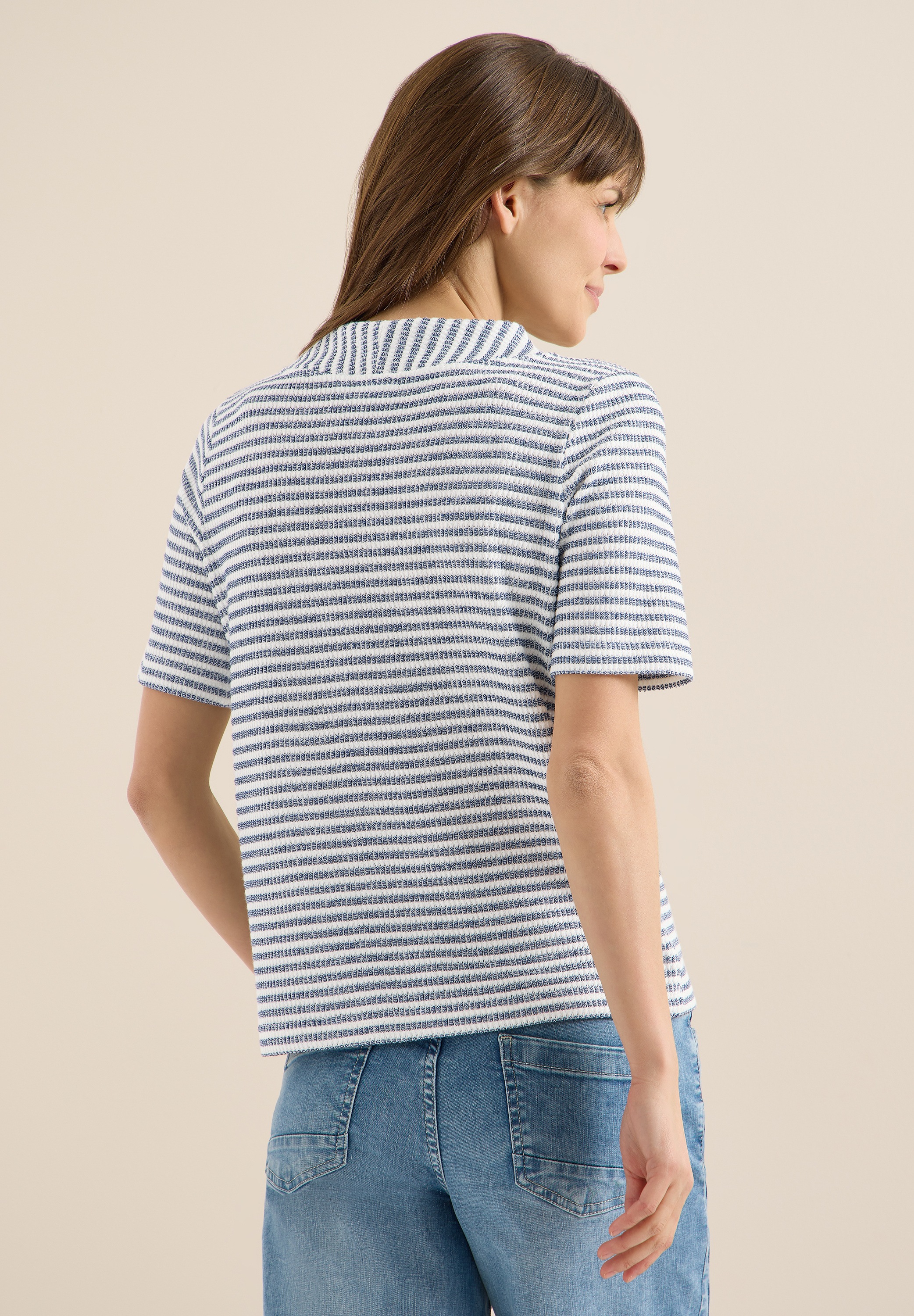 Cecil Langarmshirt mit 3/4 Ärmeln günstig online kaufen