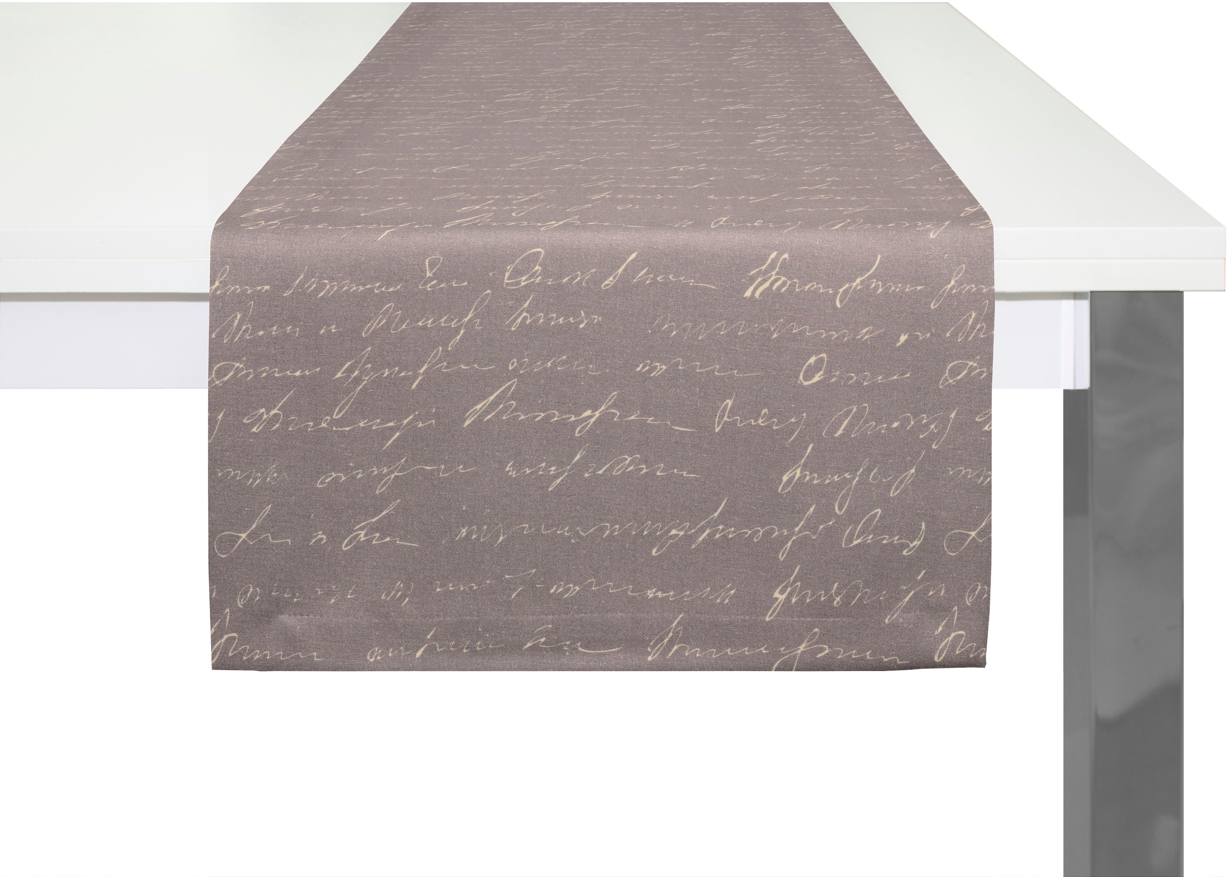 Adam Tischläufer "Scribble" aus Bio-Baumwolle,Made in Germany günstig online kaufen