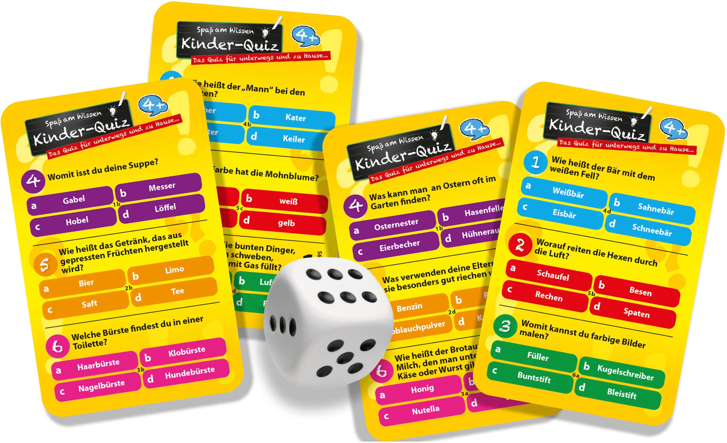 Noris Spiel »Kinderquiz für schlaue Kids«, Made in Germany