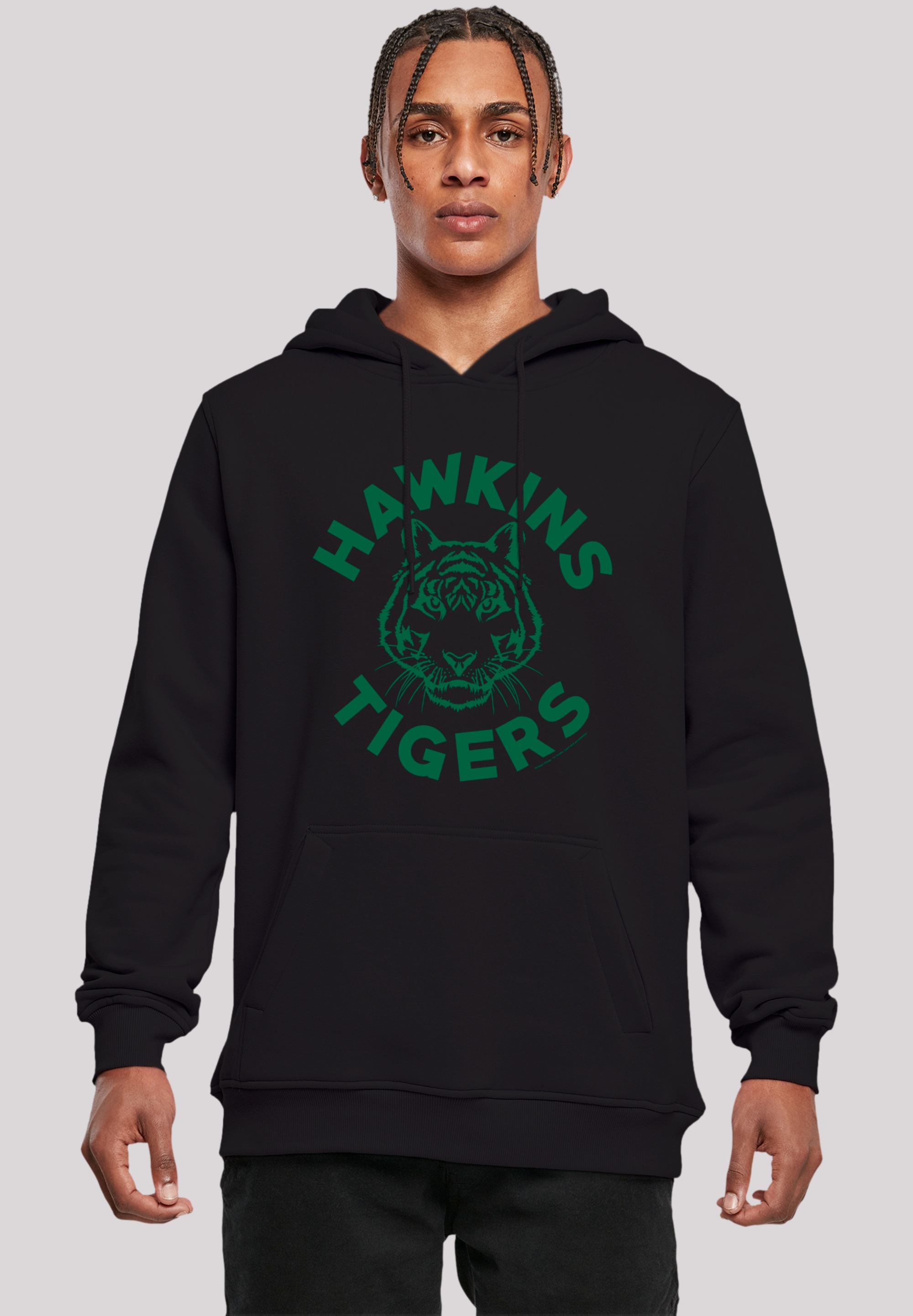 Kapuzenpullover »Stranger Things Hawkins Tigers Netflix TV Series«, Premium Qualität
