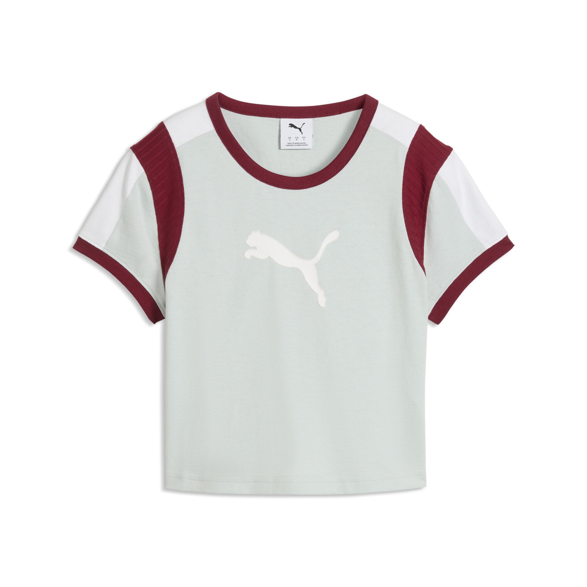 PUMA "Graphic Slim Ringer-Shirt Damen"