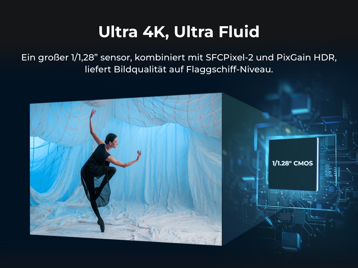 OBSBOT Webcam »OBSBOT TINY 3« 4K Ultra HD