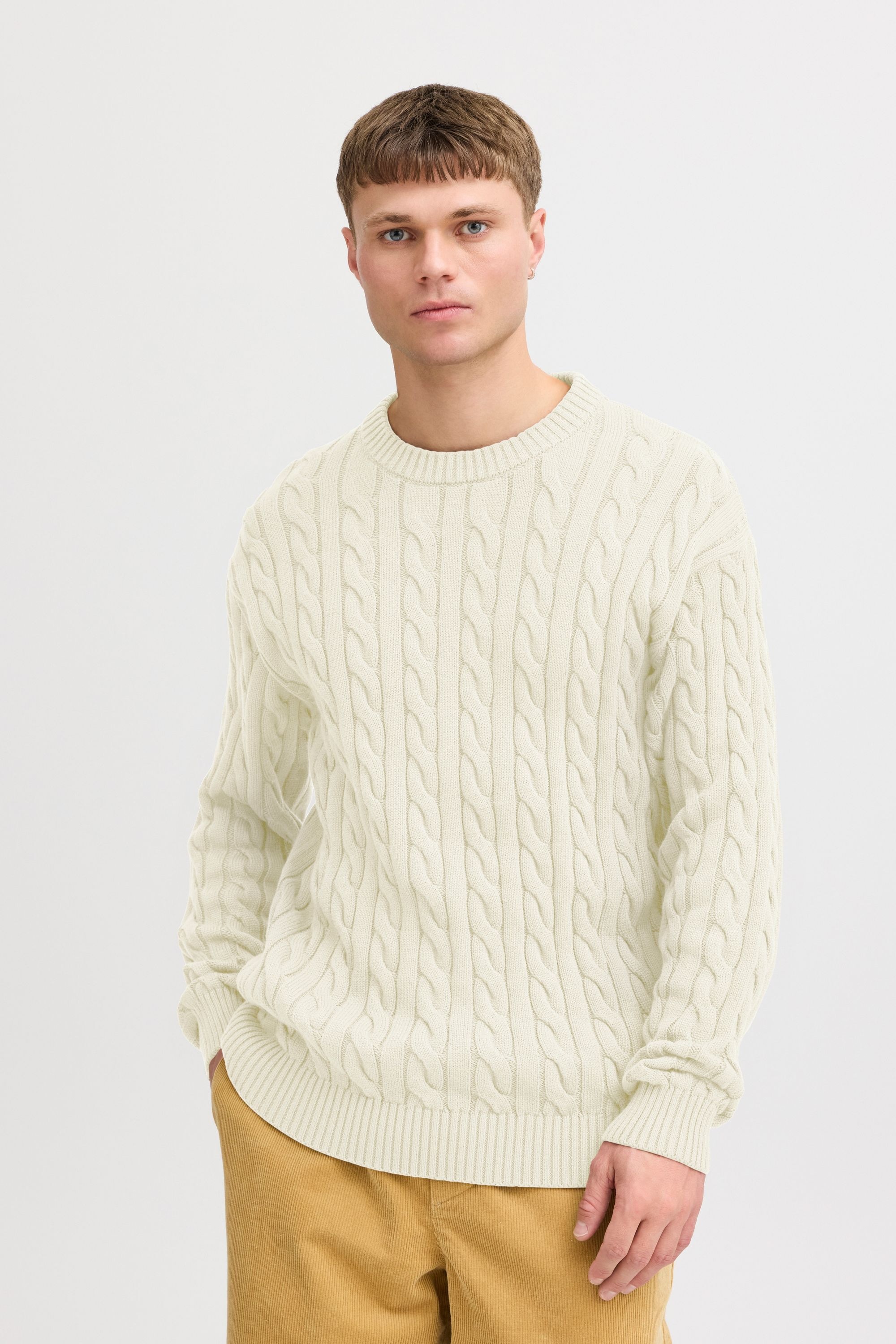 !Solid Strickfleece-Pullover »Strickpullover SDMALCOLM«