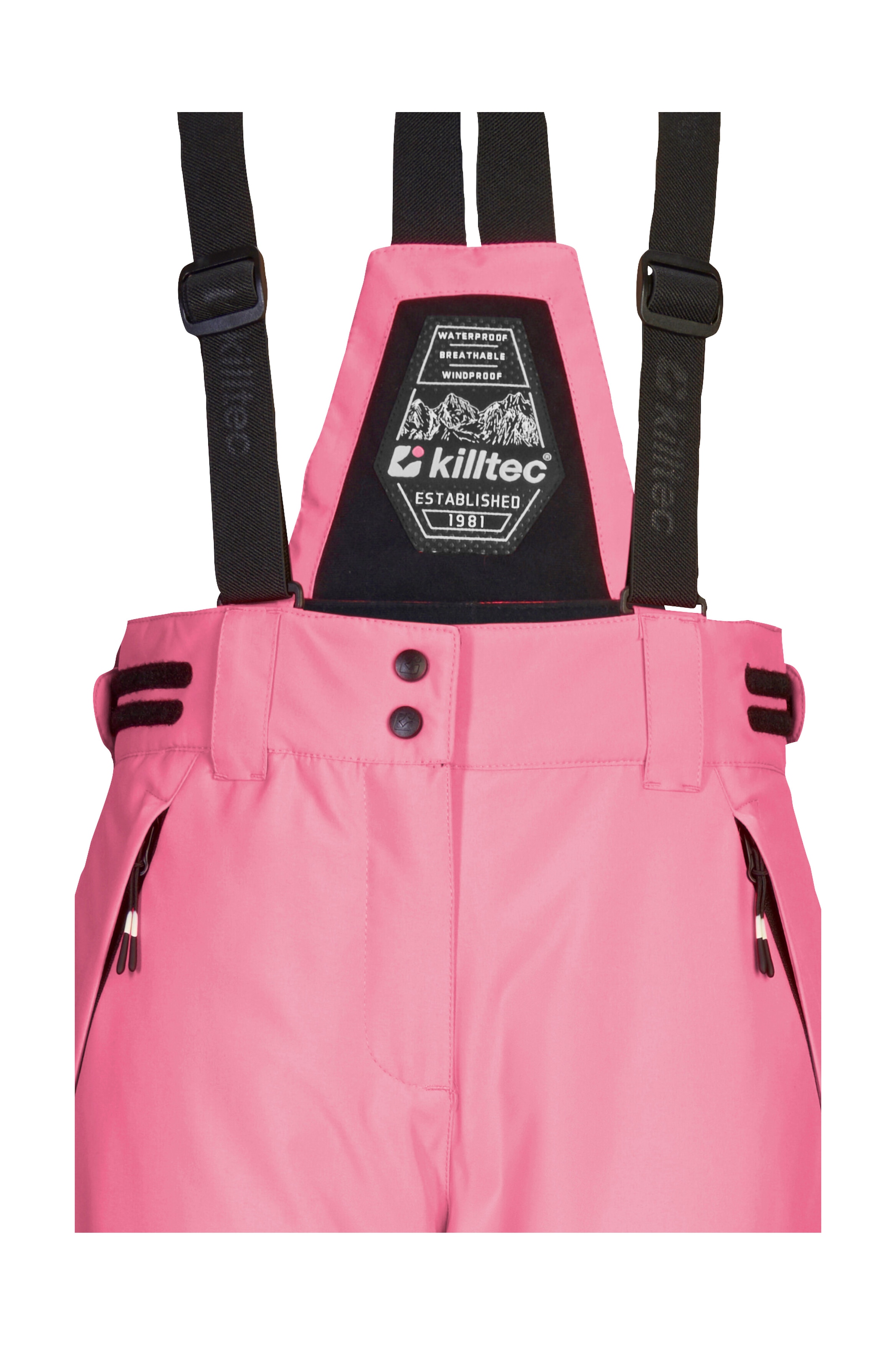 Killtec Skihose »KSW 213 GRLS SKI PNTS«, Wasserdichte, atmungsaktive Skihose mit verstellbarer Taille