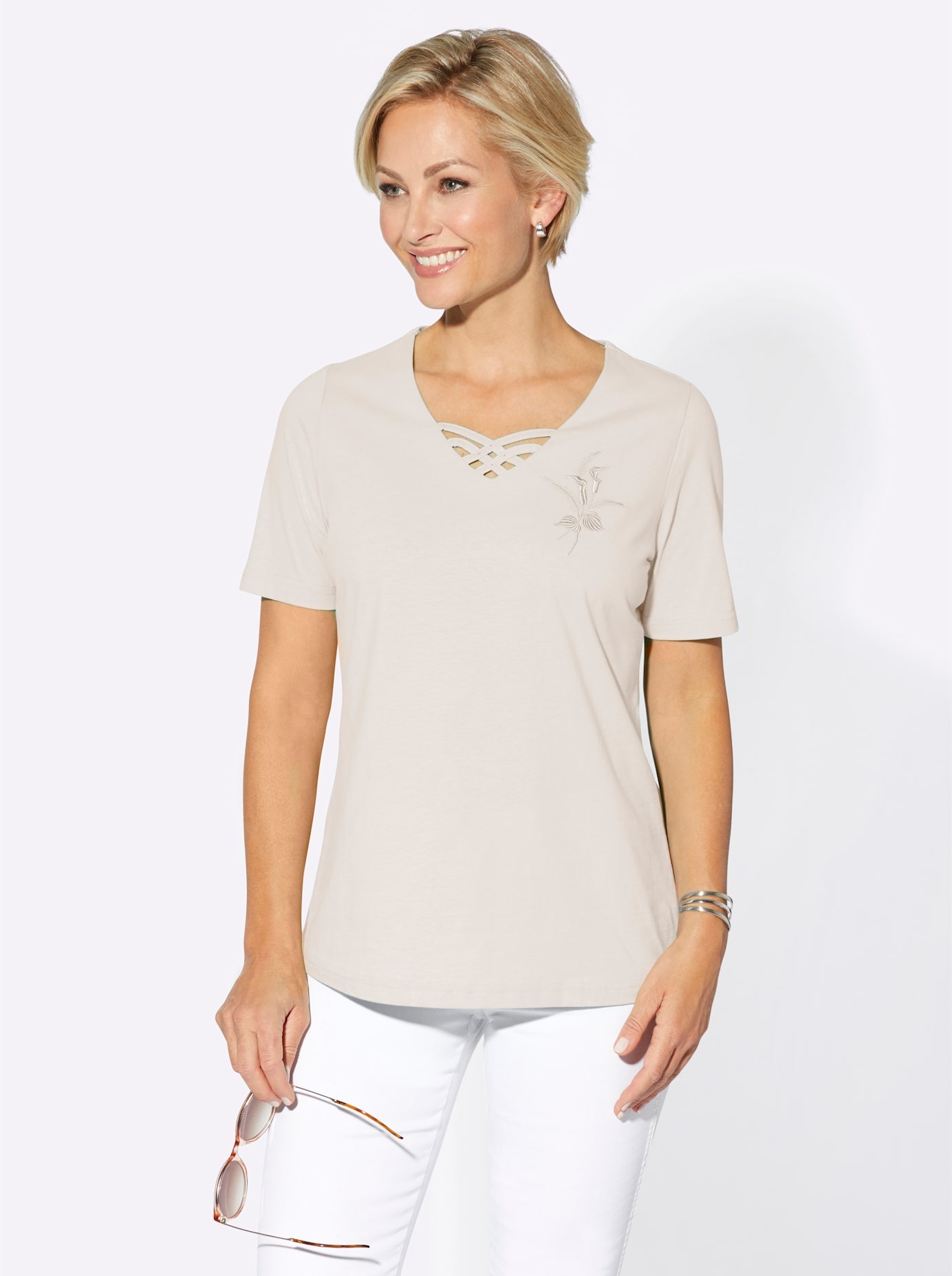 Classic Basics Kurzarmshirt »Shirt«, (1 tlg.)