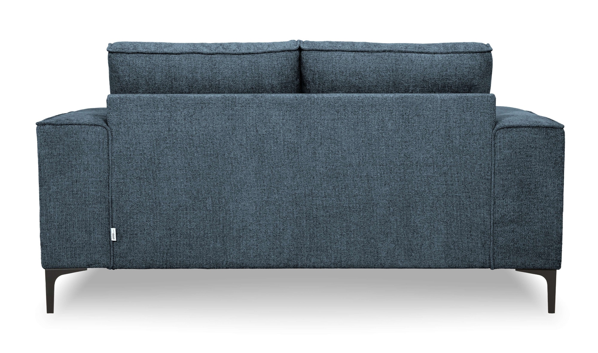 OTTO home 2-Sitzer »Kompaktsofa Oland mit modernem Chenille-Bezug« 164 cm, Wellenunterfederung, Skandi-Design, Metallfüße