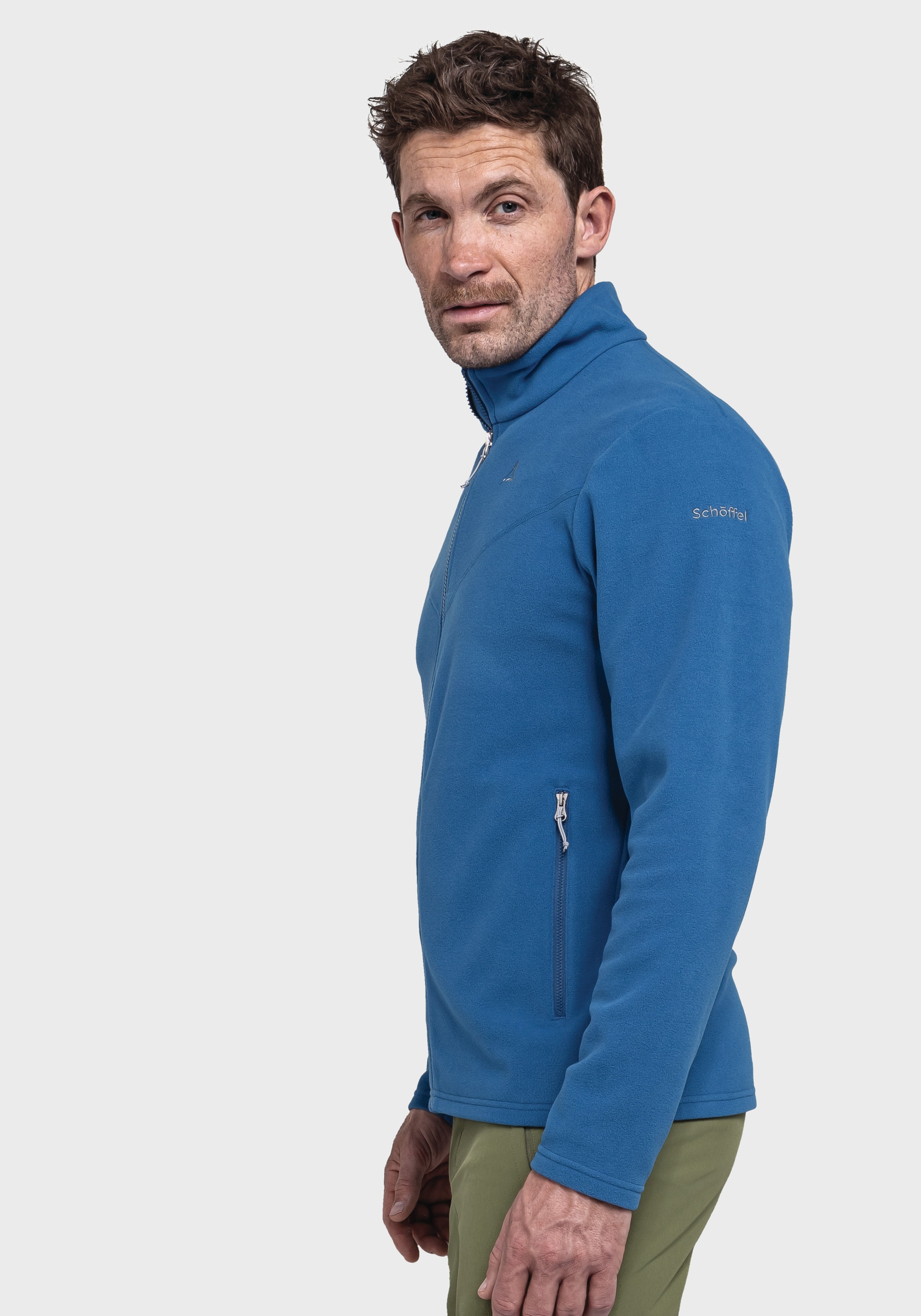 Schöffel Fleecejacke »Hiking Fleece Jk Style Qutang MNS«, ohne Kapuze