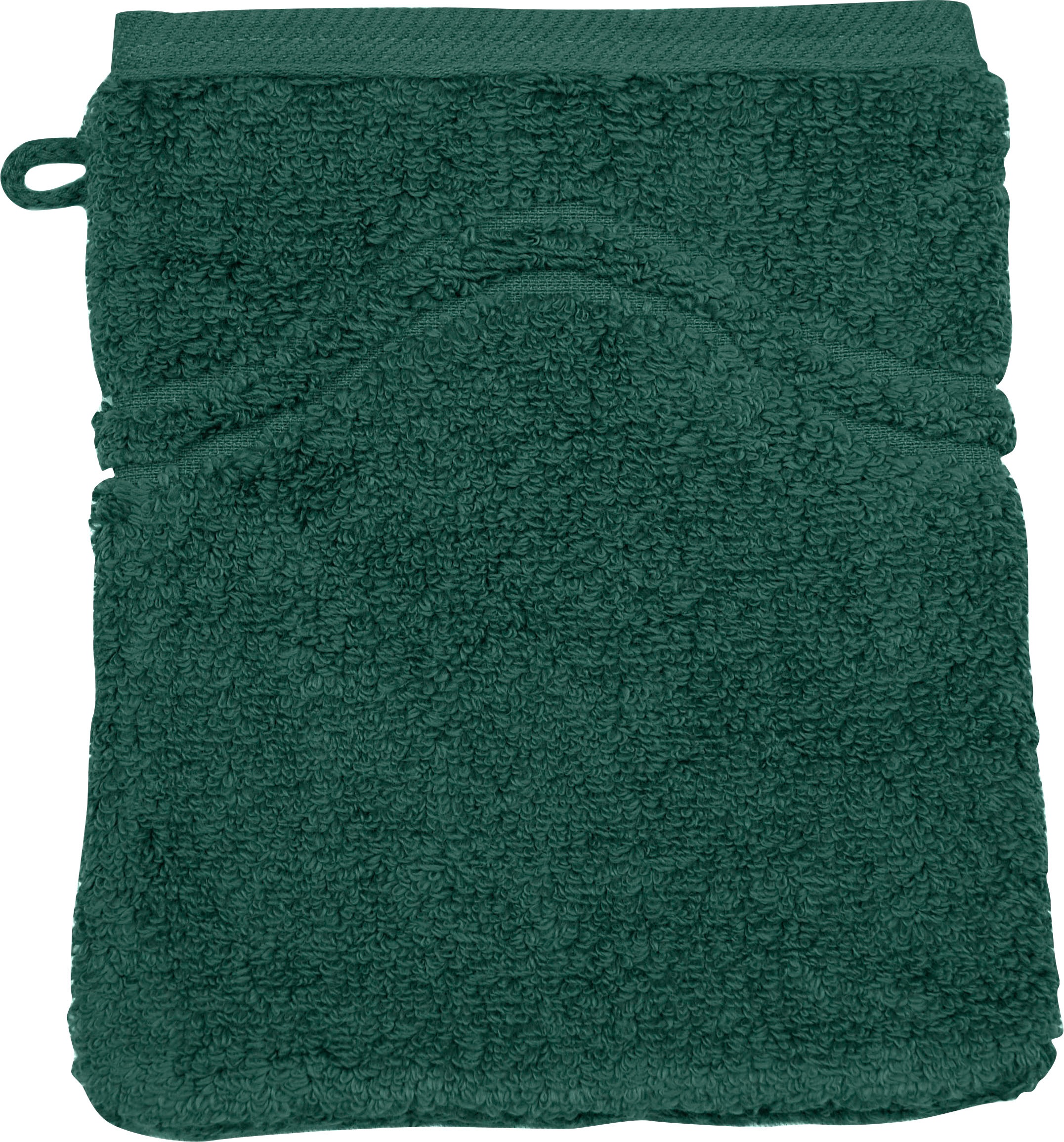 ROSS Waschhandschuh "Cashmere feeling" mit Wellen-Bordüre günstig online kaufen