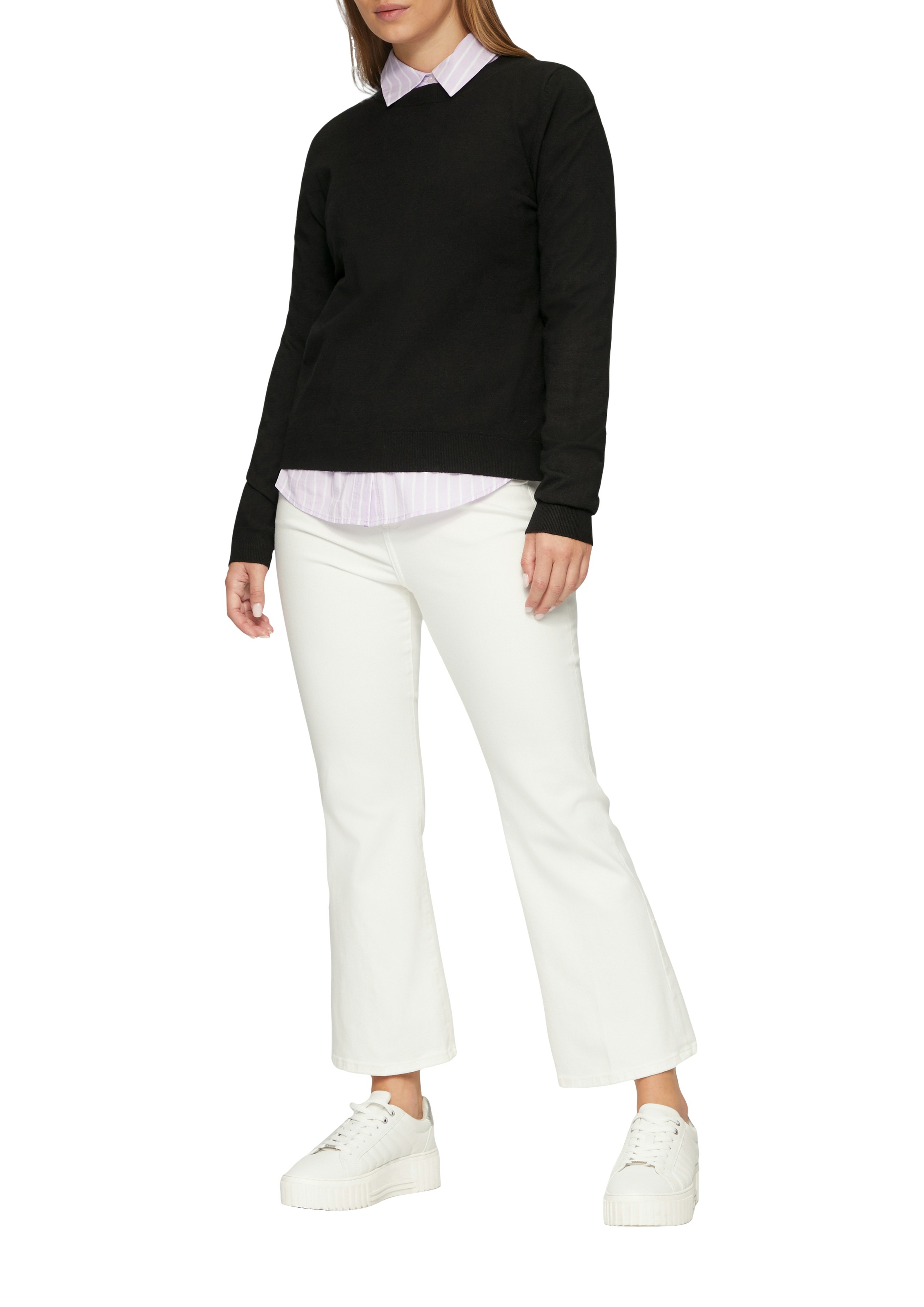 Thumbnail - s.Oliver Strickpullover mit Stehkragen