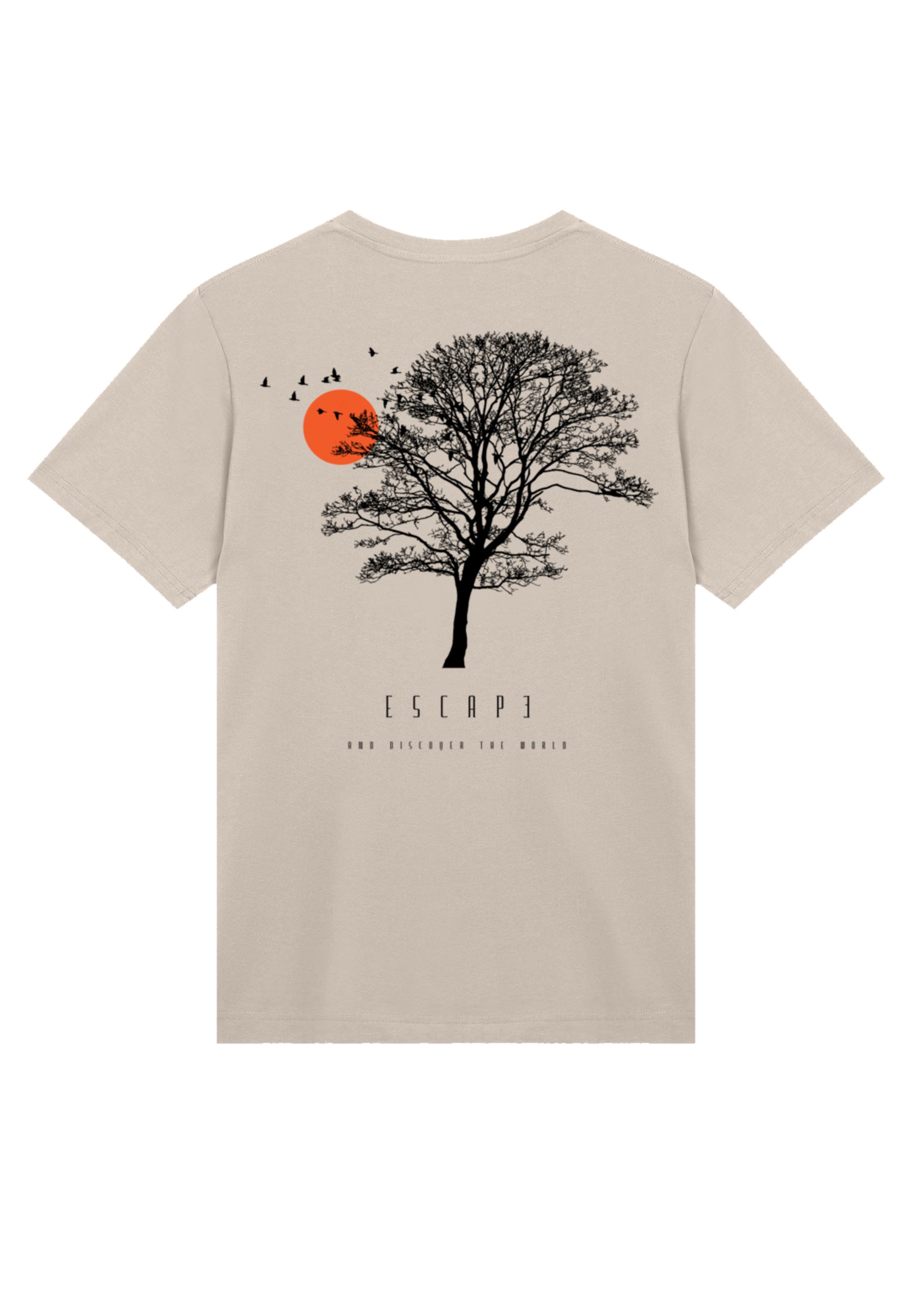 F4NT4STIC T-Shirt »Escape Discover the World Tree Birds«, Premium Qualität, ESCAPE Collection
