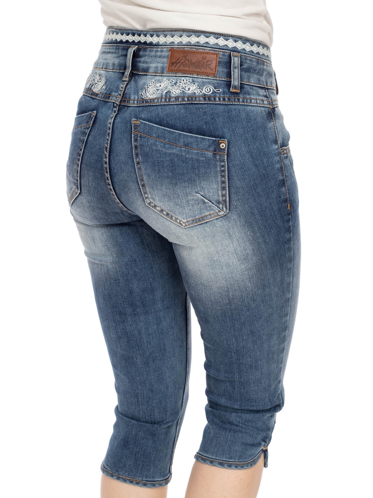 Hangowear Trachtenhose »Jeanshose YONNA-KNIEBUND«